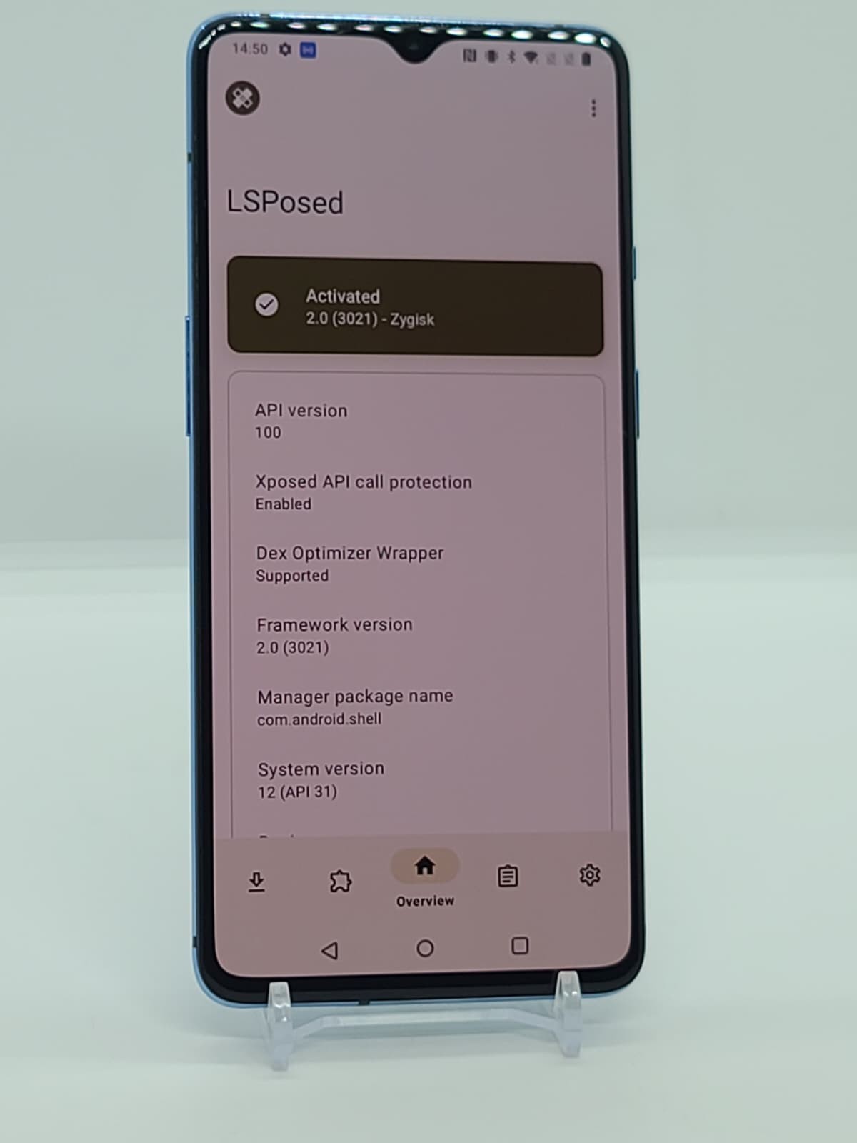 Magisk Rooted OnePlus 7T 128GB Unlocked Android LSPosed Framework 8GB RAM READ
