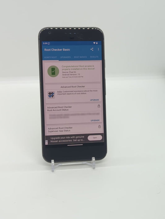 Rooted Pixel XL 32GB Unlocked Android 15 LineageOS 22.2 New Battery Black