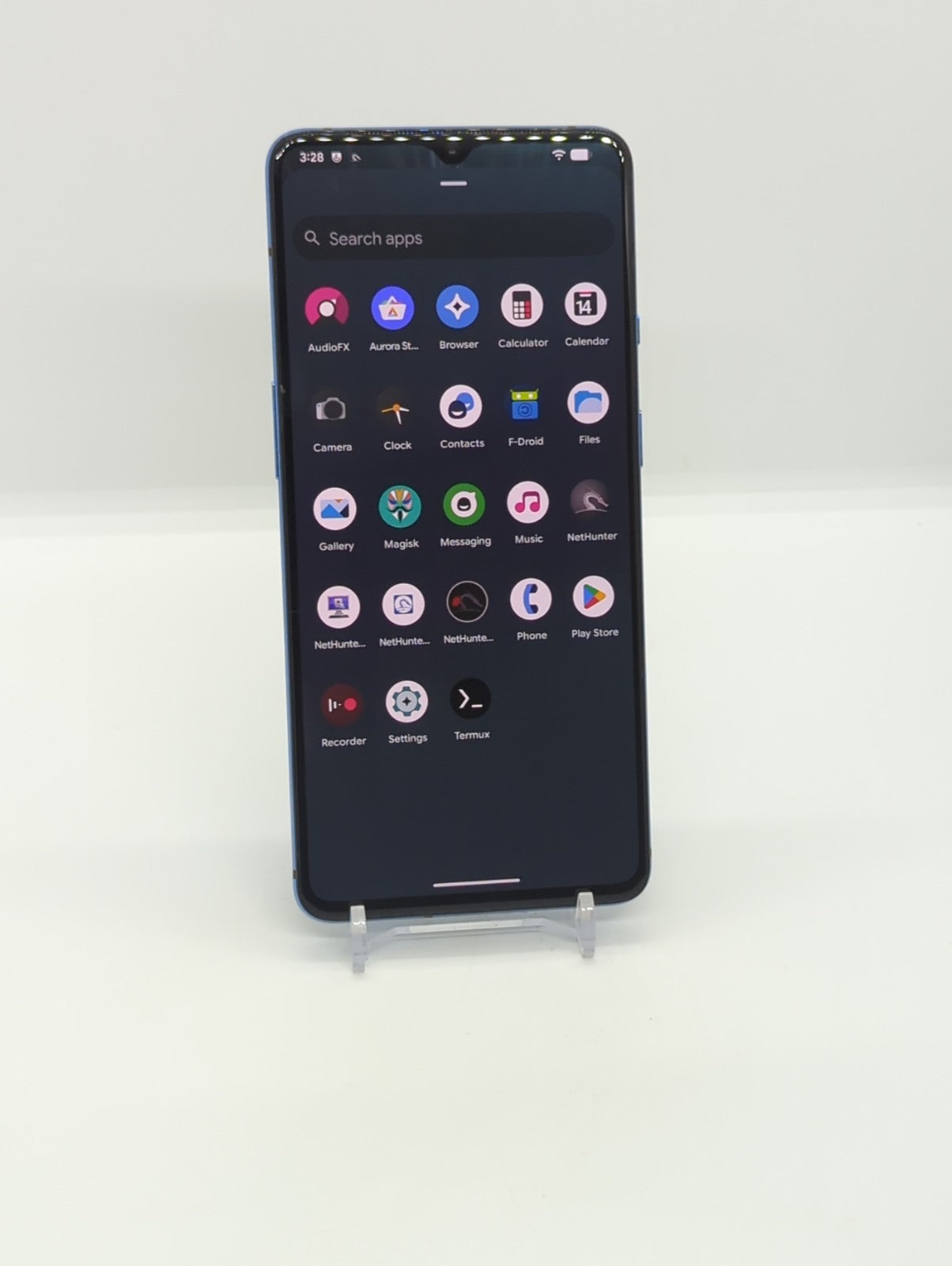 OnePlus 7T 128GB Rooted Unlocked LineageOS Kali NetHunter 8GB RAM HD1901 Blue