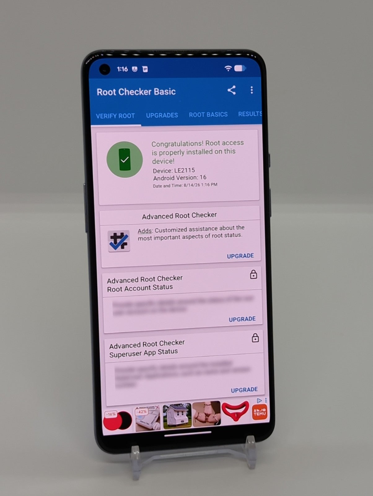 OnePlus 9 128GB Rooted LSPosed 8GB RAM LineageOS FOR PARTS WORKS - NO FLASH