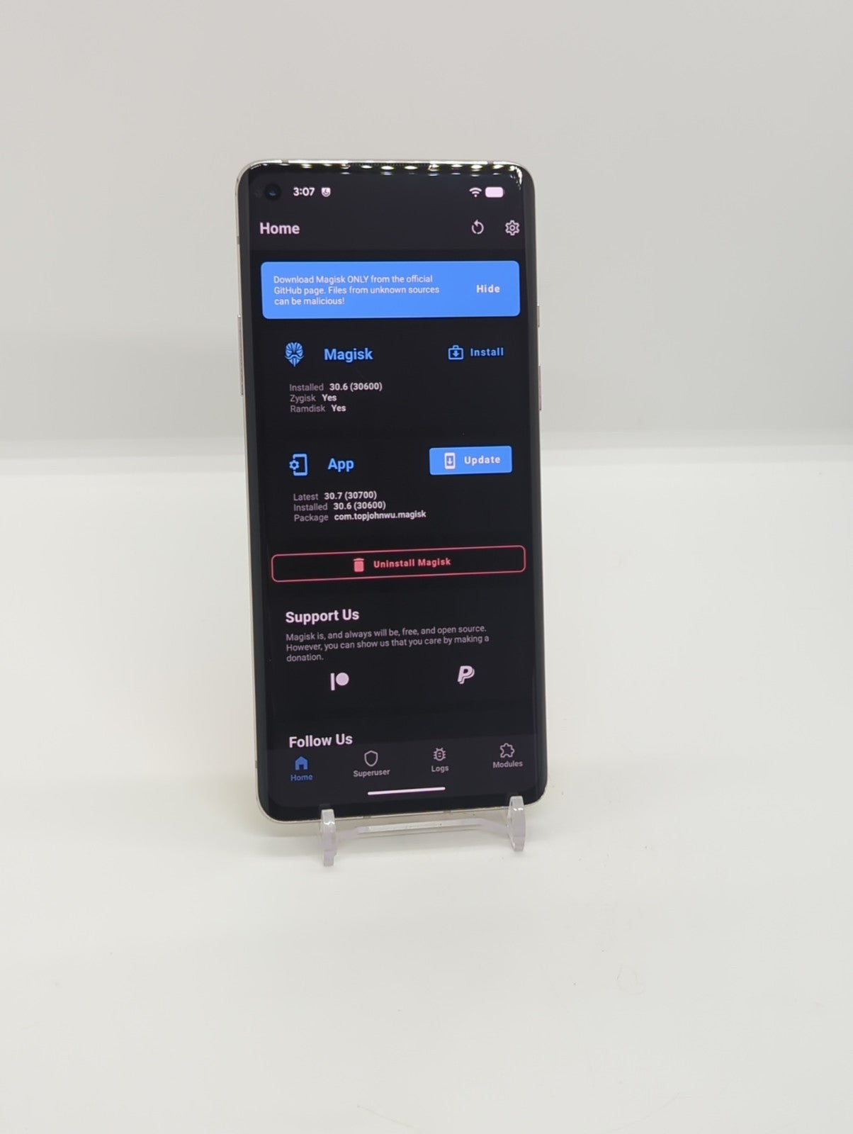 OnePlus 8 128GB (T-Mobile) Rooted LSPosed Framework 8GB RAM LineageOS Smartphone
