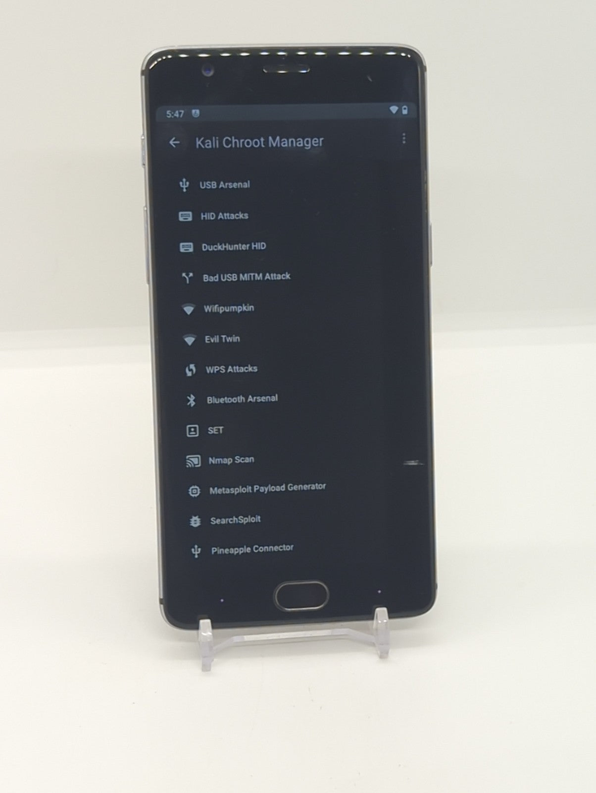 OnePlus 3 64GB 6GB RAM Degoogled Rooted LineageOS Kali Nethunter Device A3000