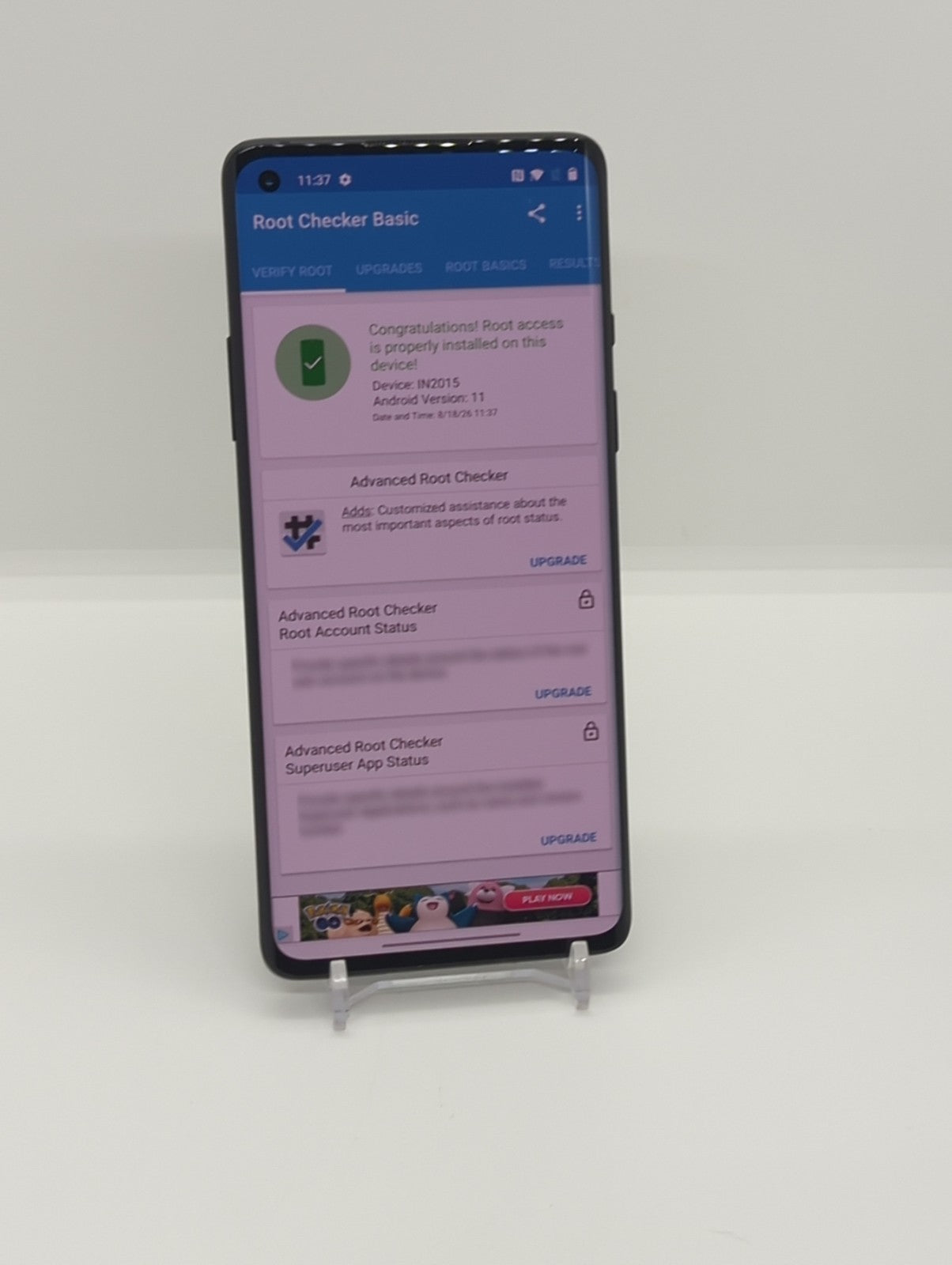 OnePlus 8 128GB Rooted LSPosed Framework 8GB RAM Unlocked Android 11 Smartphone