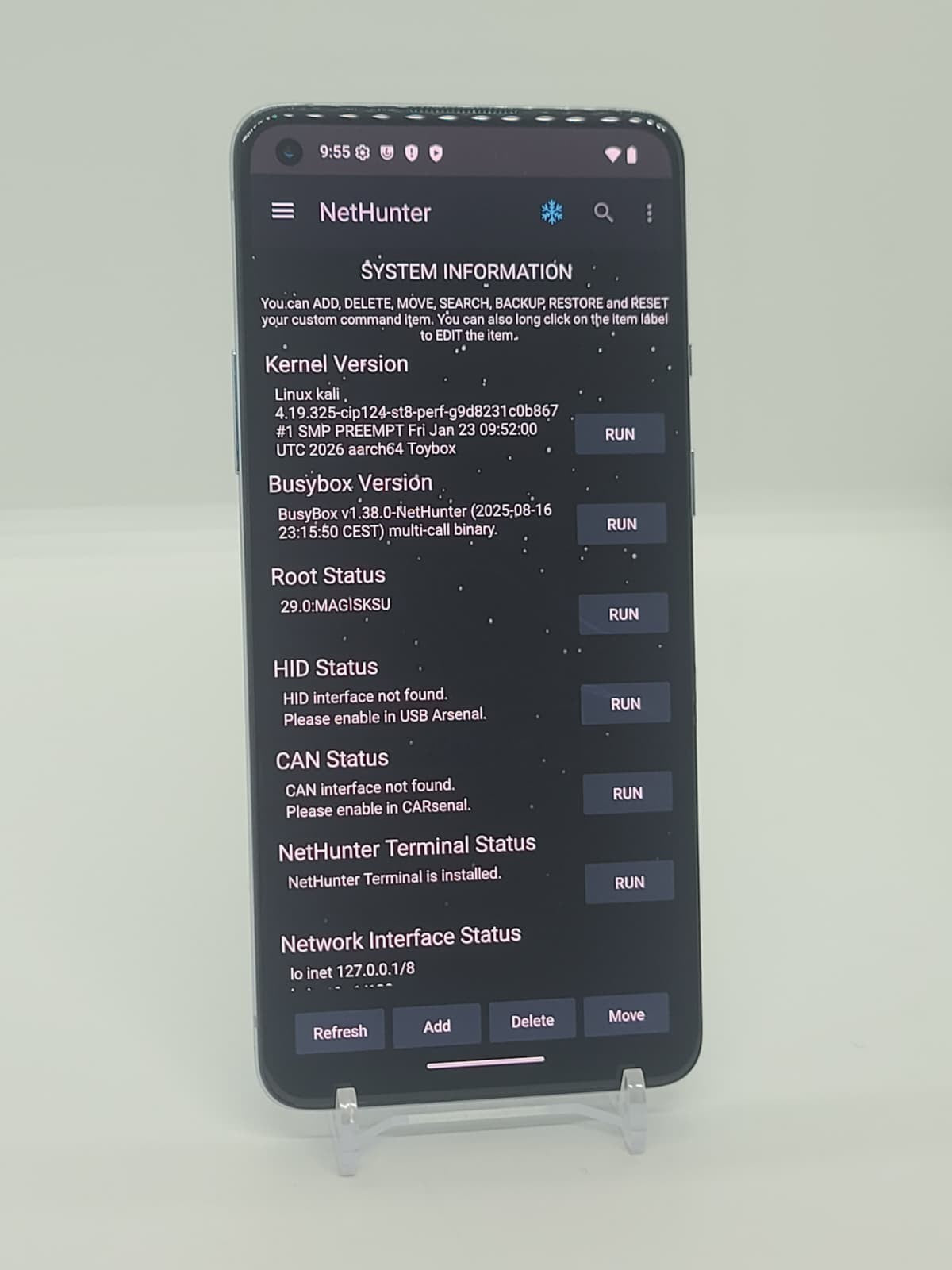 Rooted OnePlus 8T 256GB 5G Kali Nethunter LineageOS (T-Mobile) KB2007 12GB RAM