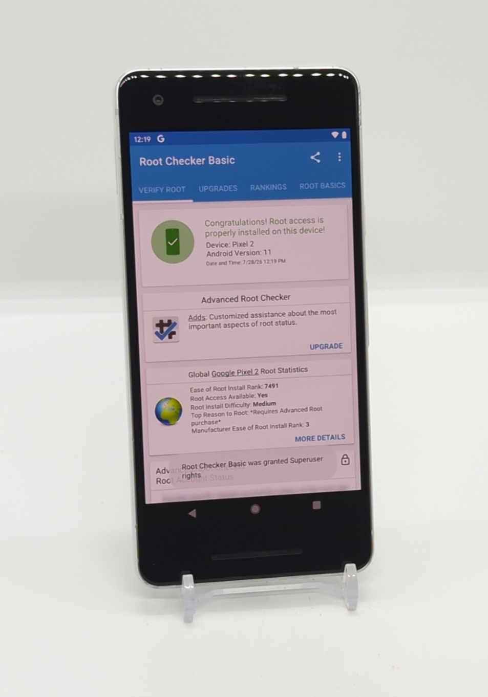 Google Pixel 2 64GB Magisk Rooted LSPosed Framework Android Smartphone 4GB RAM