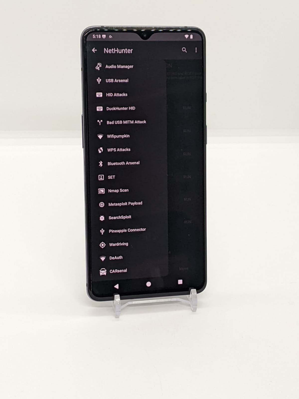 Degoogled OnePlus 7T 128GB Rooted Lineage OS Kali NetHunter 8GB RAM HD1901 Silve