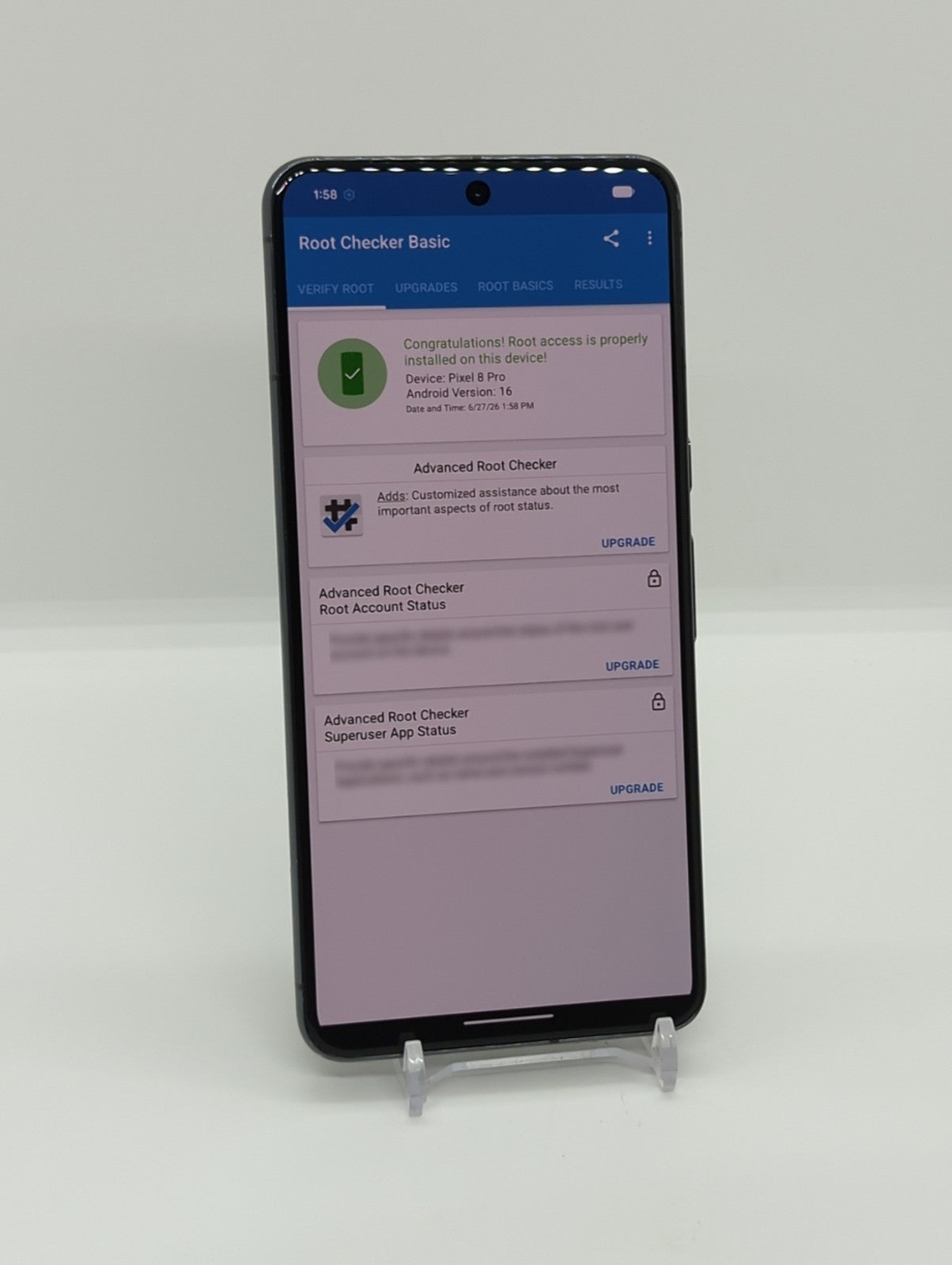 Google Pixel 8 Pro 128GB Magisk Rooted LSPosed Android Smartphone 12GB RAM