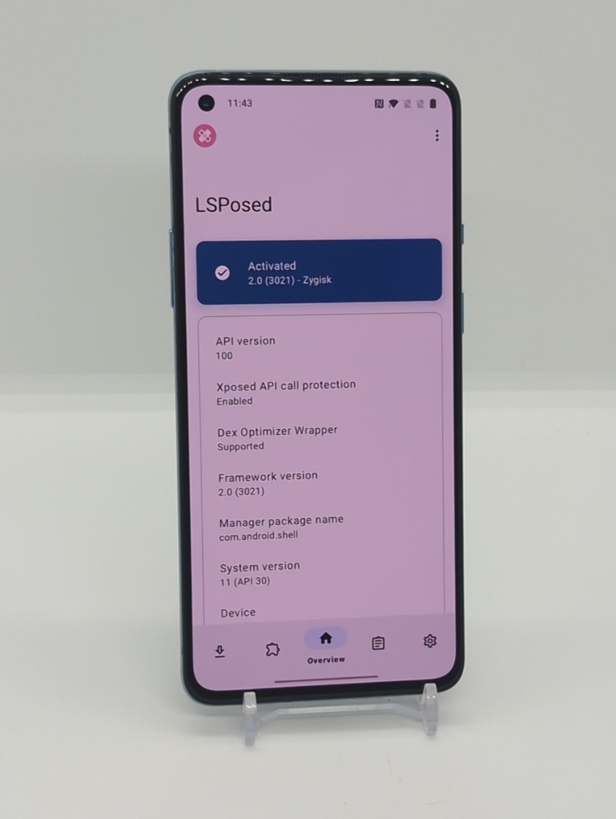 OnePlus 8T 256GB Unlocked Rooted LSPosed 12GB RAM Dual Sim Smartphone Open Box