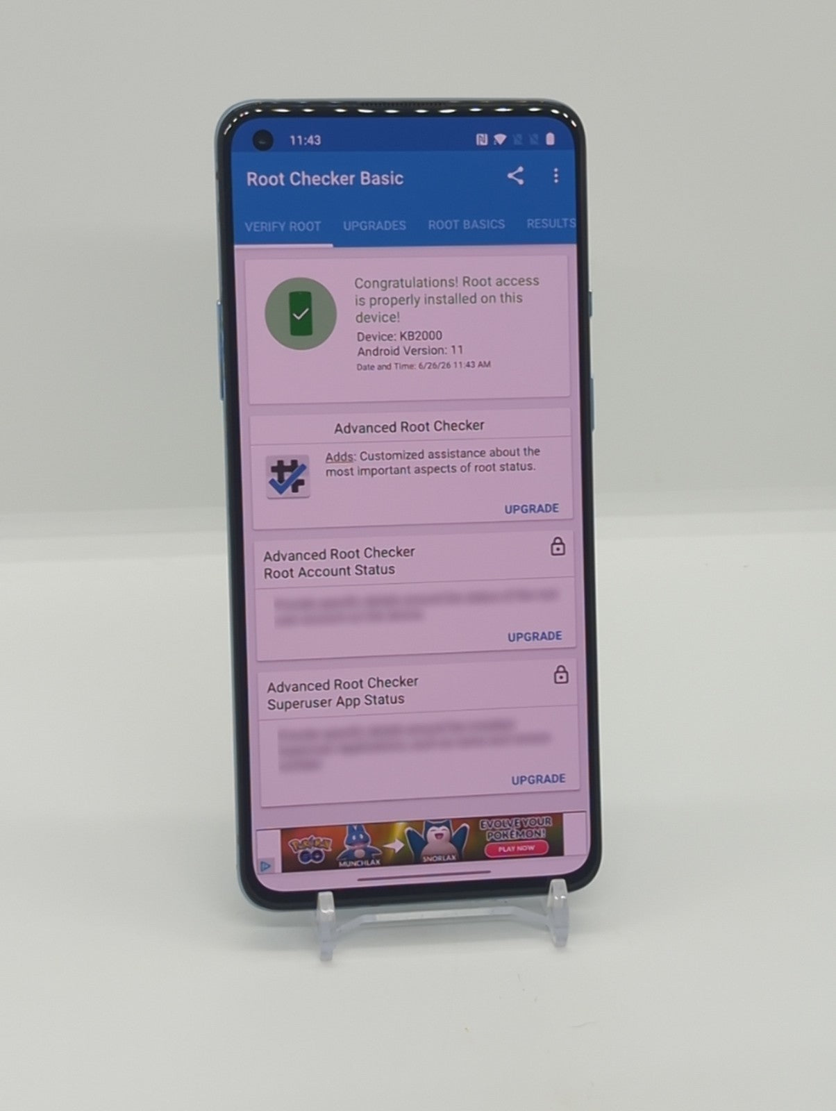 OnePlus 8T 256GB Unlocked Rooted LSPosed 12GB RAM Dual Sim Smartphone Open Box
