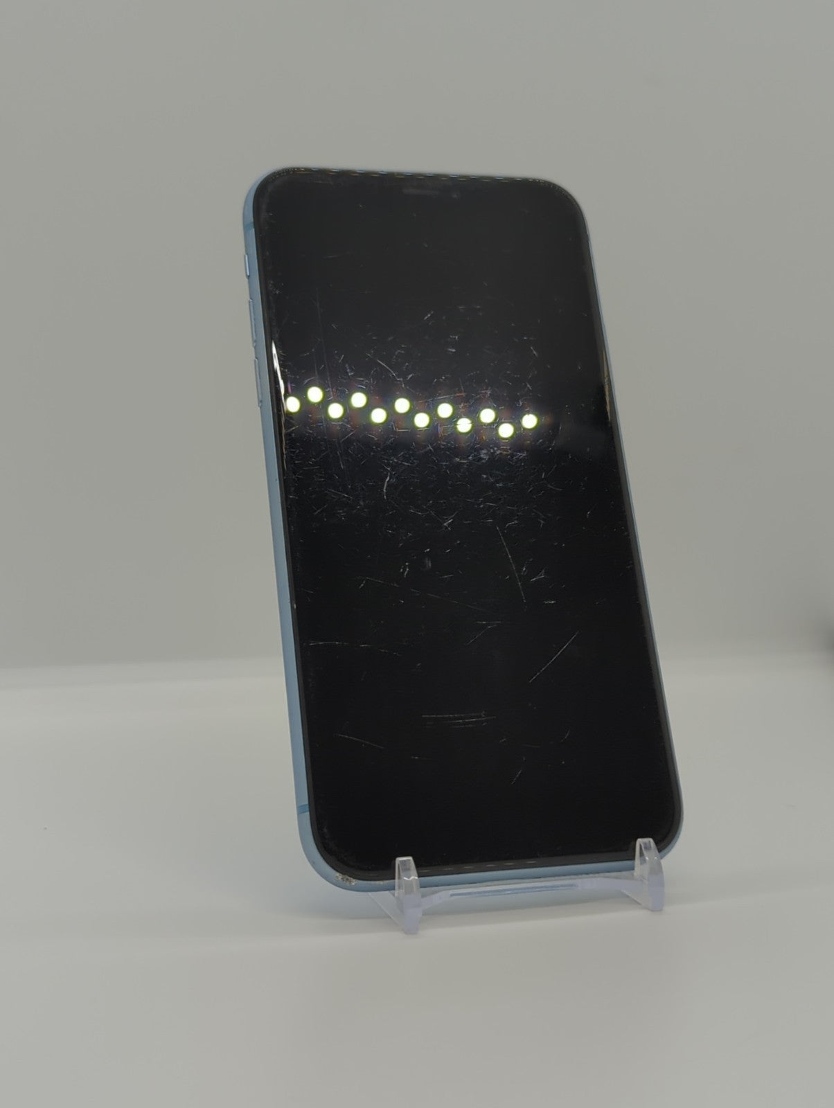 Apple iPhone XR 64GB Factory Unlocked Blue Smartphone A1984 FOR PARTS WORKS