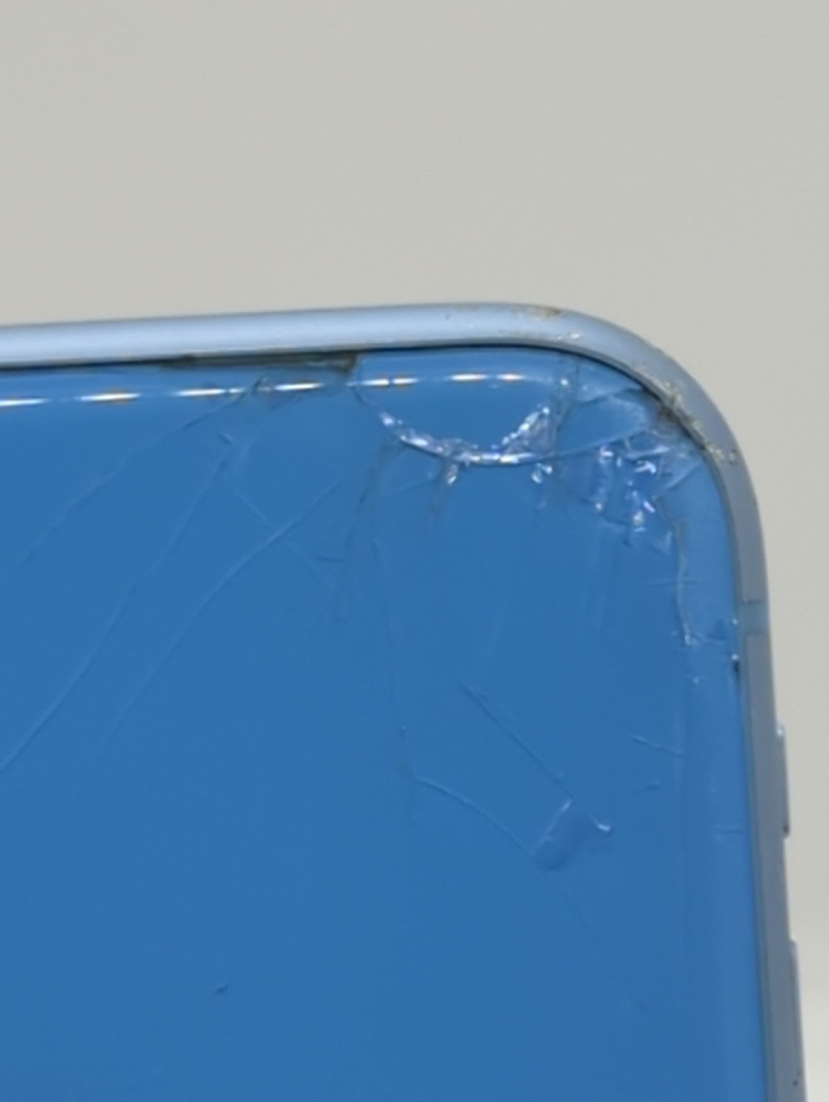 Apple iPhone XR 64GB Factory Unlocked Blue Smartphone A1984 FOR PARTS WORKS
