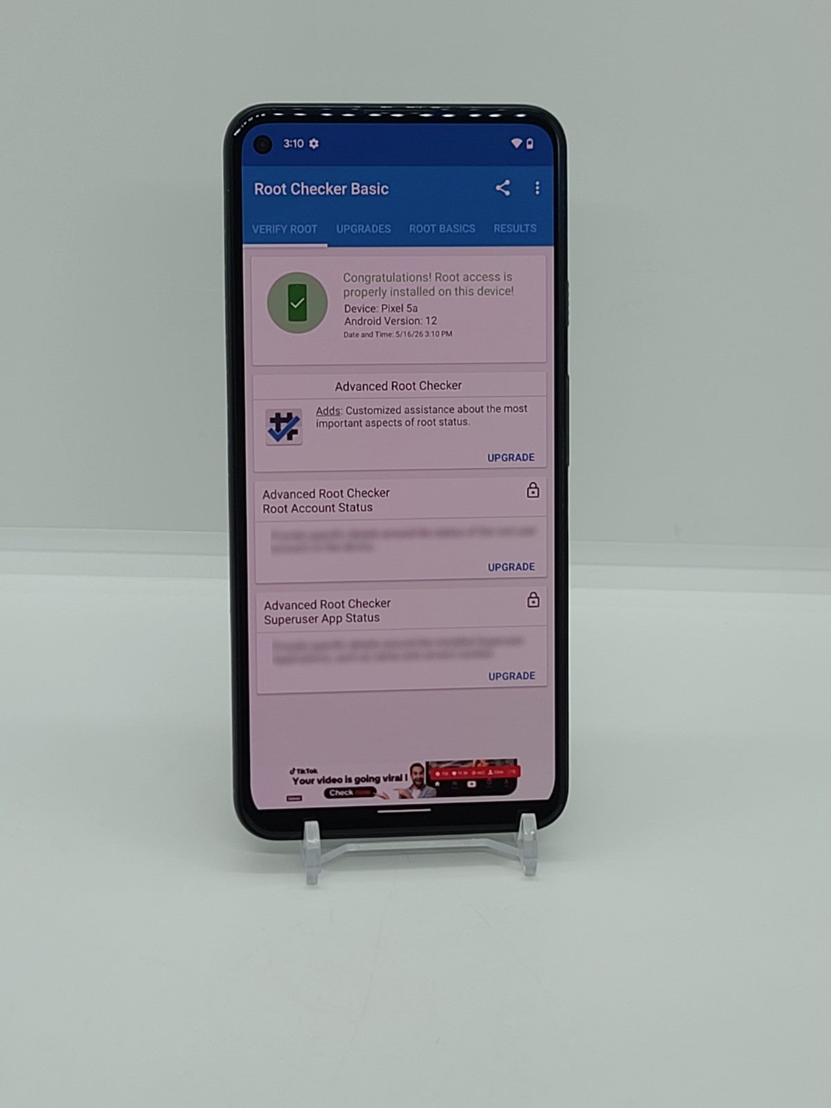 Google Pixel 5a 128GB Magisk Root Wi-Fi Only Android LSPosed Framework 8GB RAM