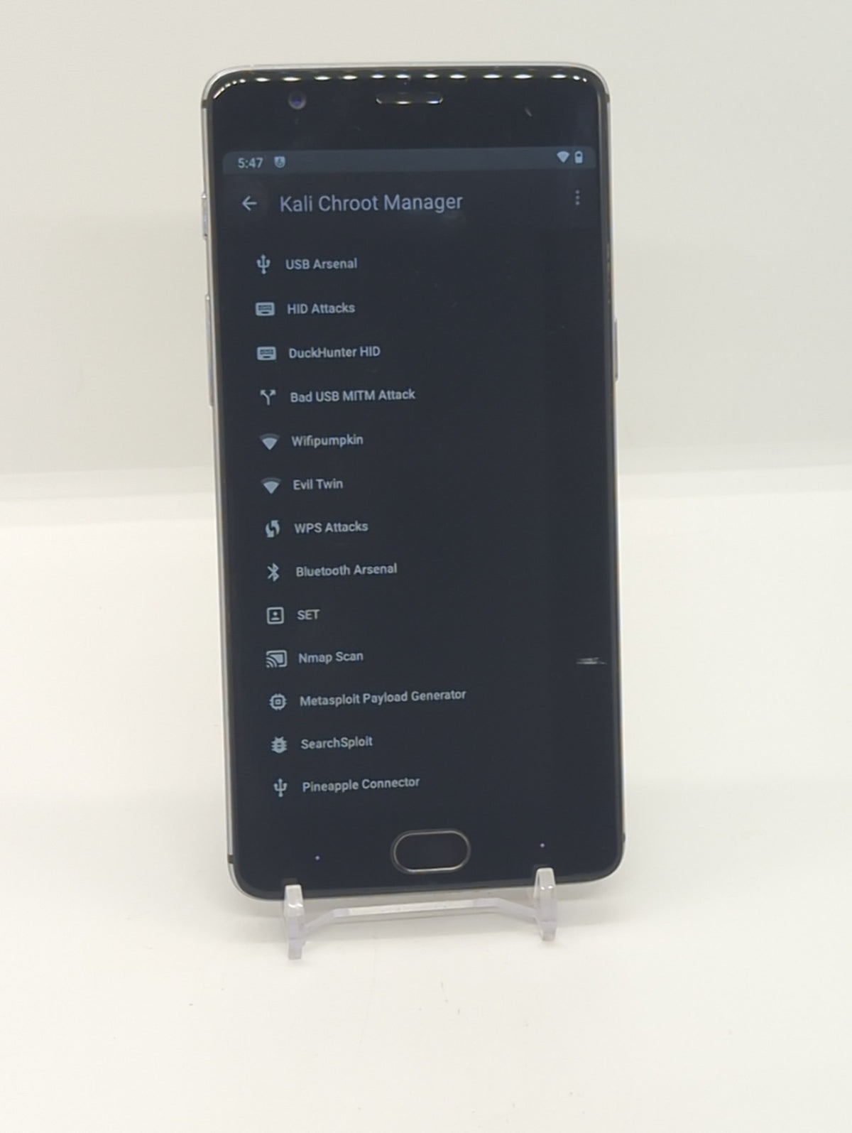 OnePlus 3 64GB 6GB RAM Degoogled Rooted LineageOS Kali Nethunter Device A3000