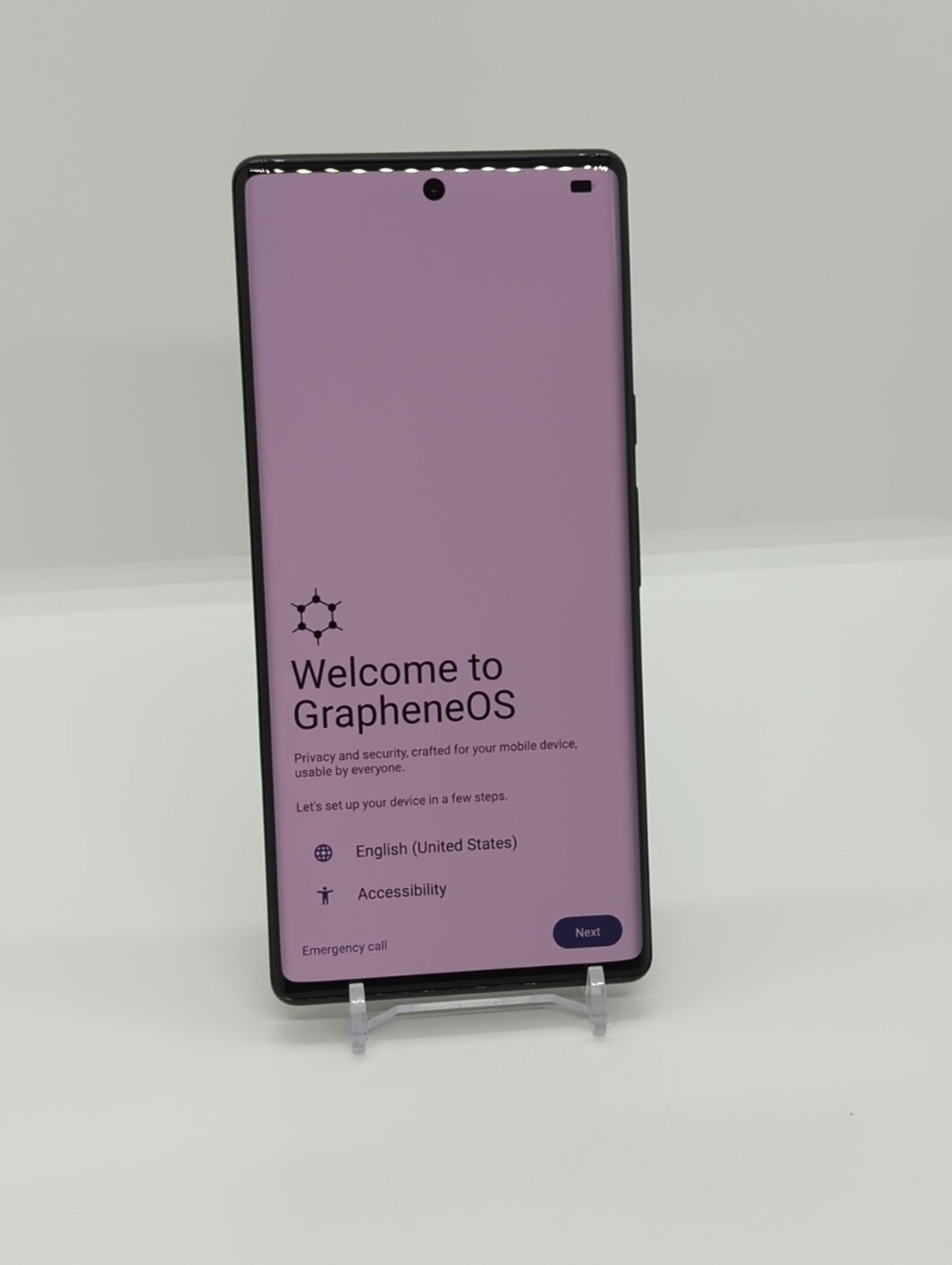 Google Pixel 6 Pro 5G 128GB Unlocked GrapheneOS Privacy Security Degoogled Phone