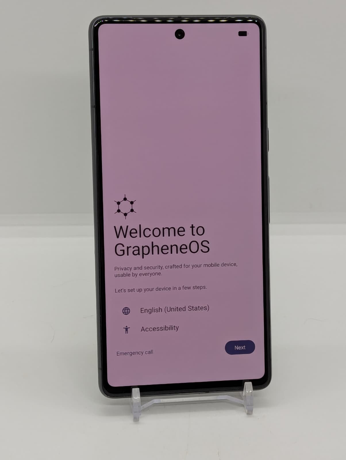 Google Pixel 7 128GB GrapheneOS Degoogled Privacy Smartphone 8GB RAM GVU6C