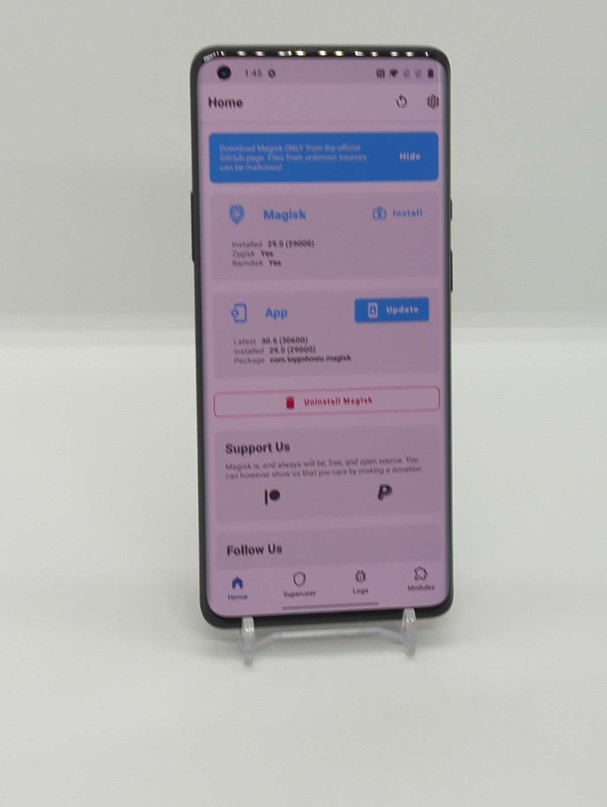 OnePlus 8 Pro 256GB Rooted LSPosed Framework 12GB RAM Android Smartphone IN2025