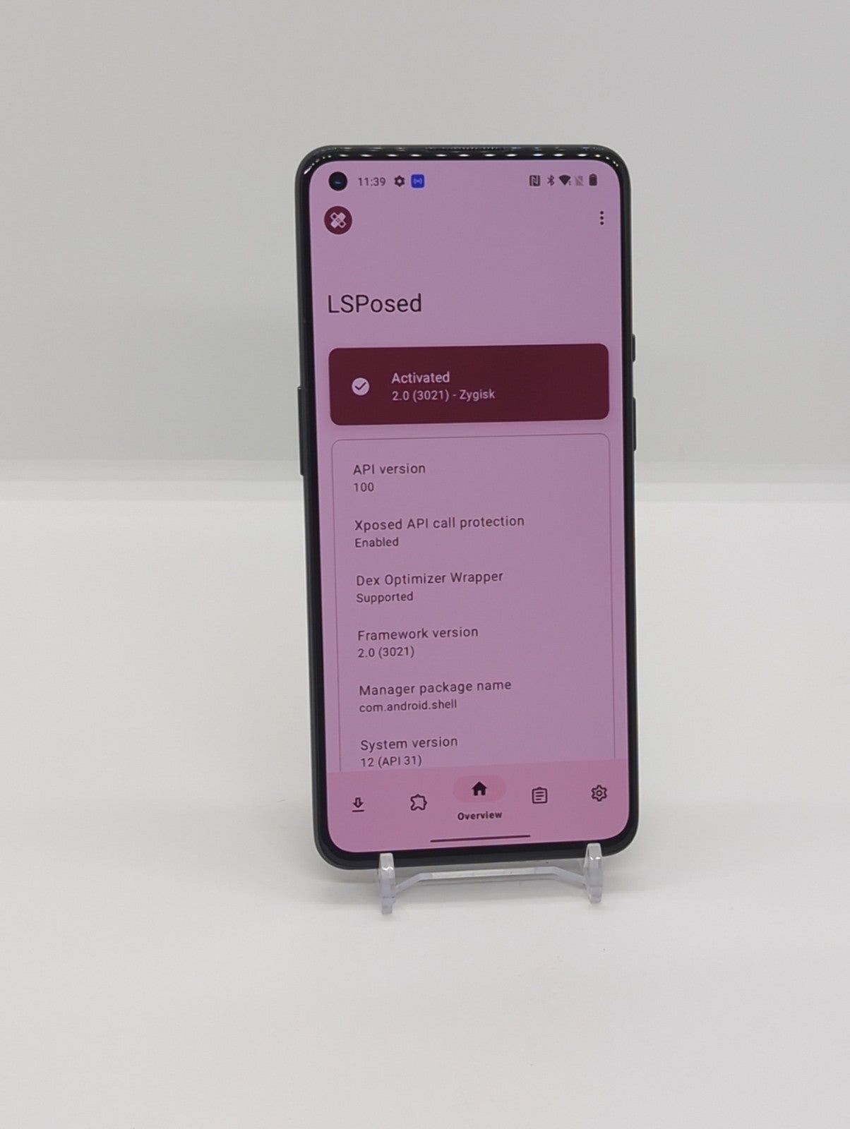 OnePlus 9 5G 128GB Magisk Rooted LSPosed Framework 8GB RAM Android 12 LE2115
