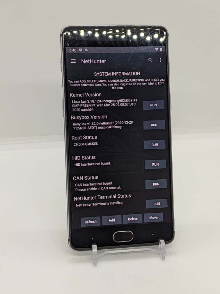 Degoogled OnePlus 3 64GB 6GB RAM Rooted LineageOS Kali Nethunter Device A3000 G