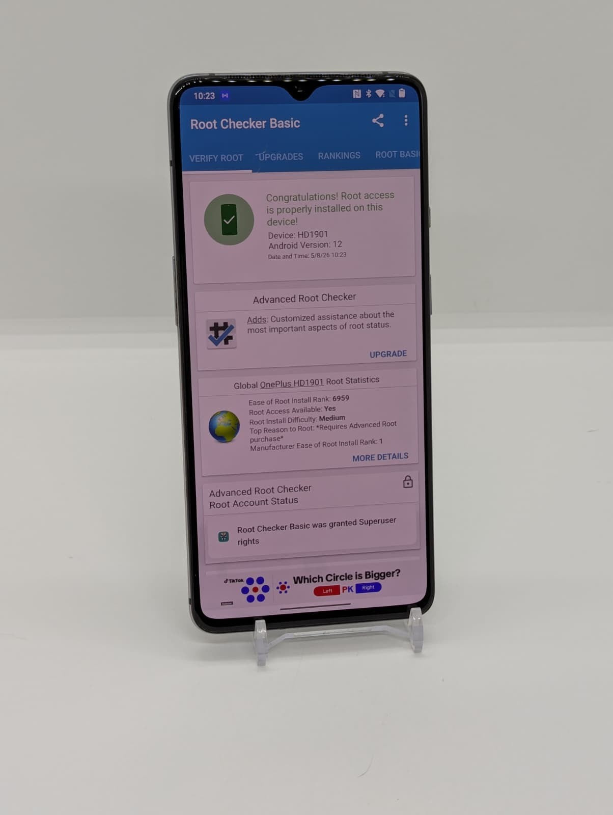 OnePlus 7T Magisk Rooted  LSPosed Pixelify Google Photos 8GB RAM 128GB Unlocked.