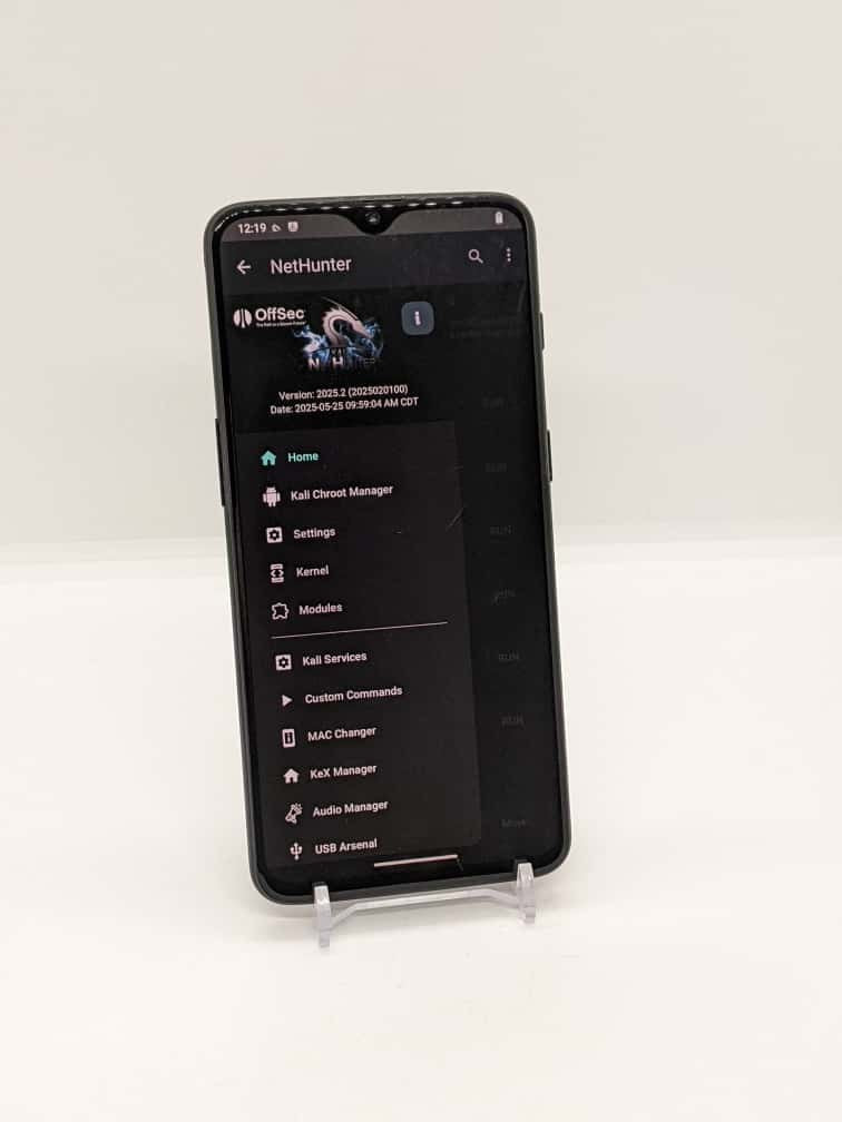 Degoogled OnePlus 6T 256GB Lineage OS Kali Nethunter A6013 8GB RAM Smartphone