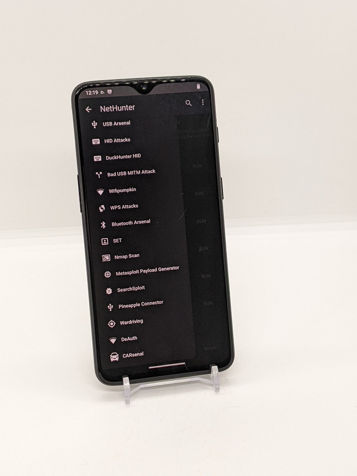 Degoogled OnePlus 6T 256GB Lineage OS Kali Nethunter A6013 8GB RAM Smartphone