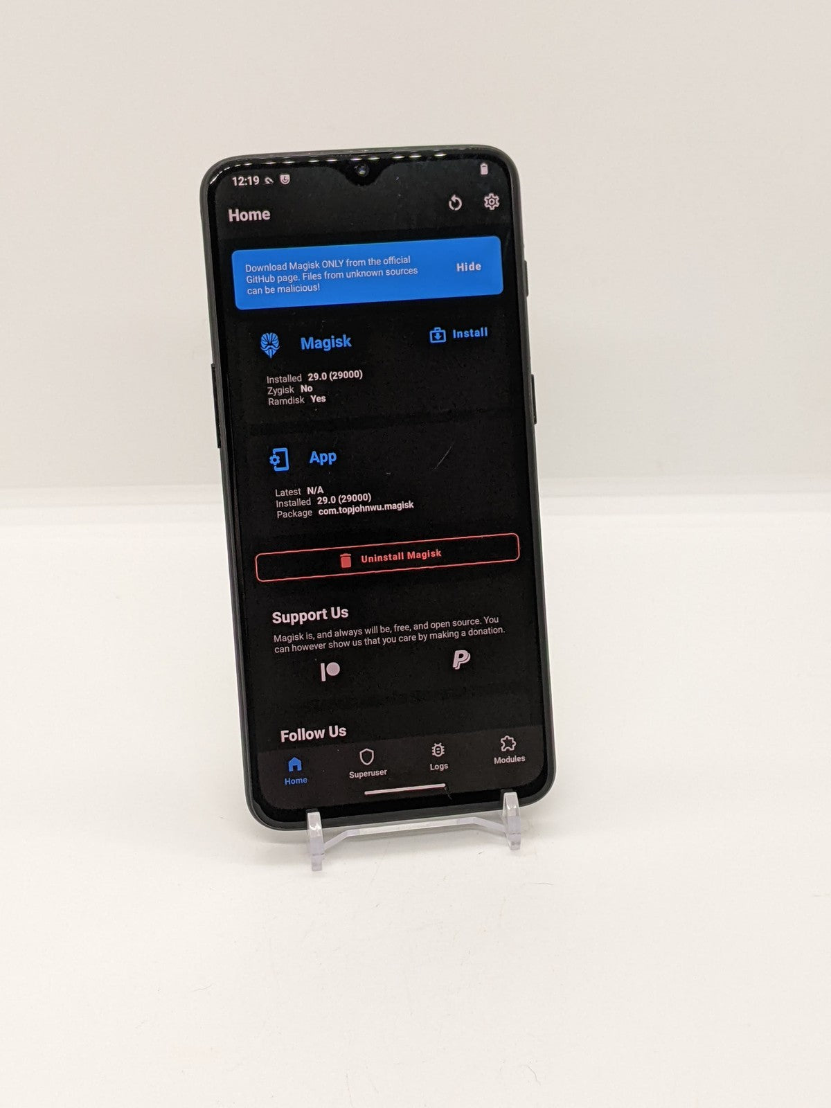 Degoogled OnePlus 6T 256GB Lineage OS Kali Nethunter A6013 8GB RAM Smartphone
