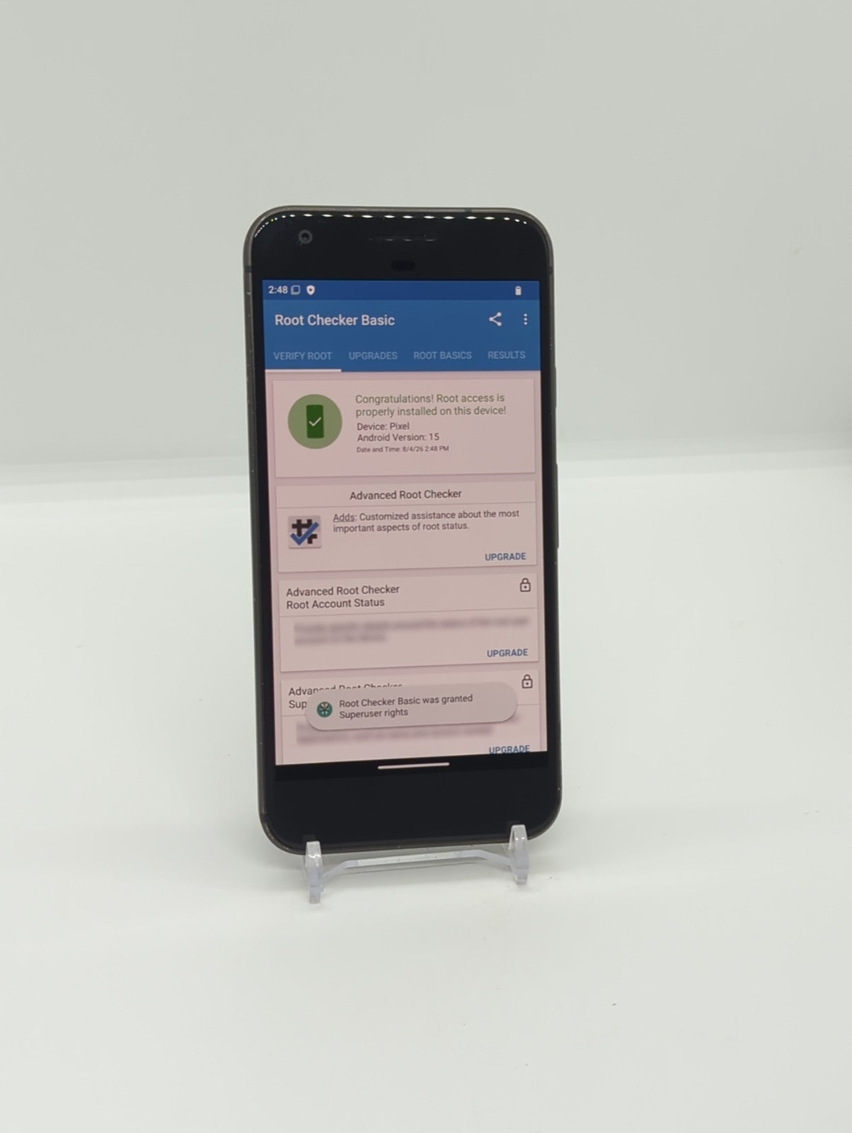 Google Pixel 32GB Rooted Unlocked Android 15 LineageOS 22.2 Smartphone PW4100
