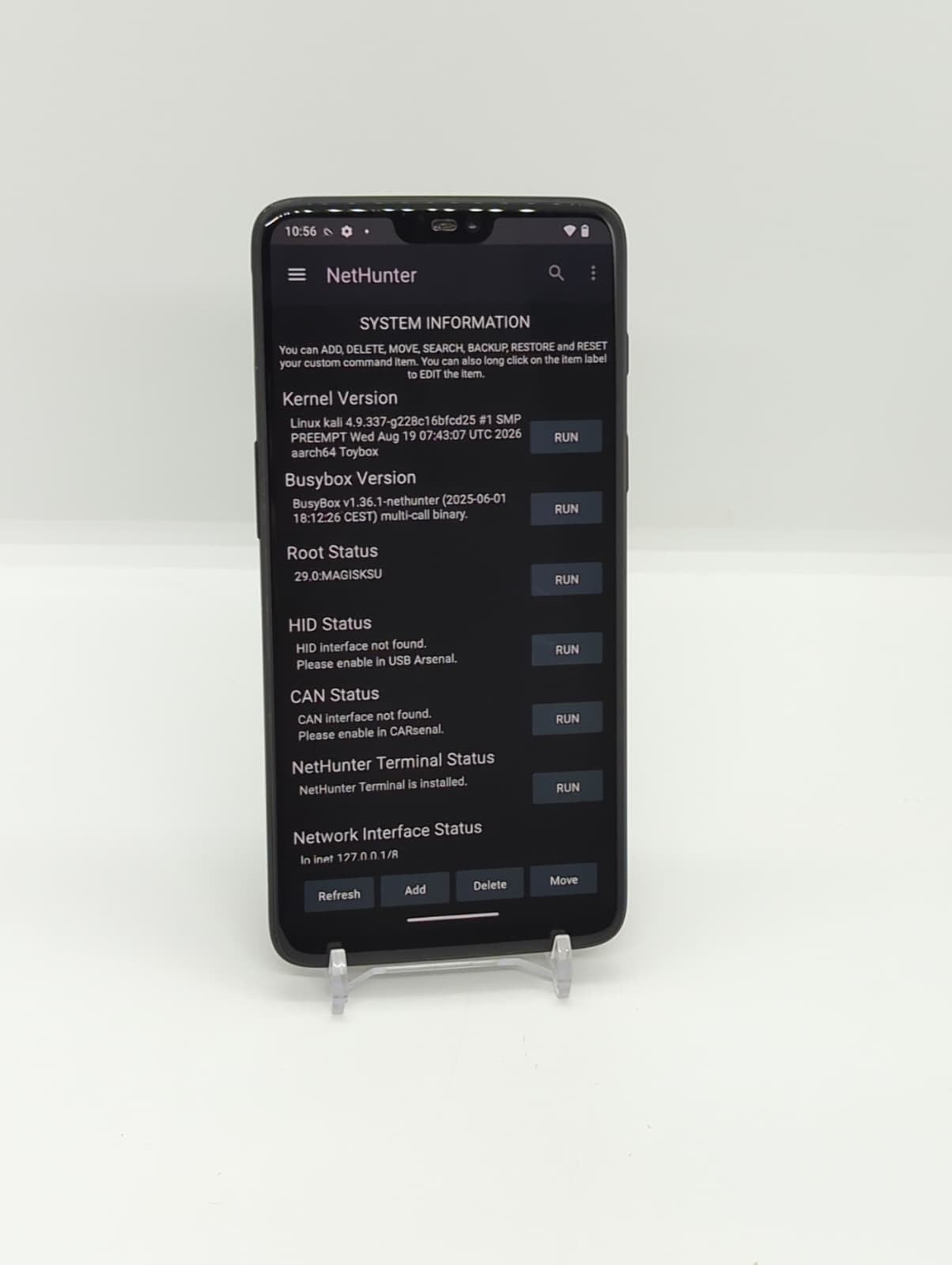 OnePlus 6 128GB Rooted LineageOS Kali Nethunter Smartphone 8GB RAM Dual Sim