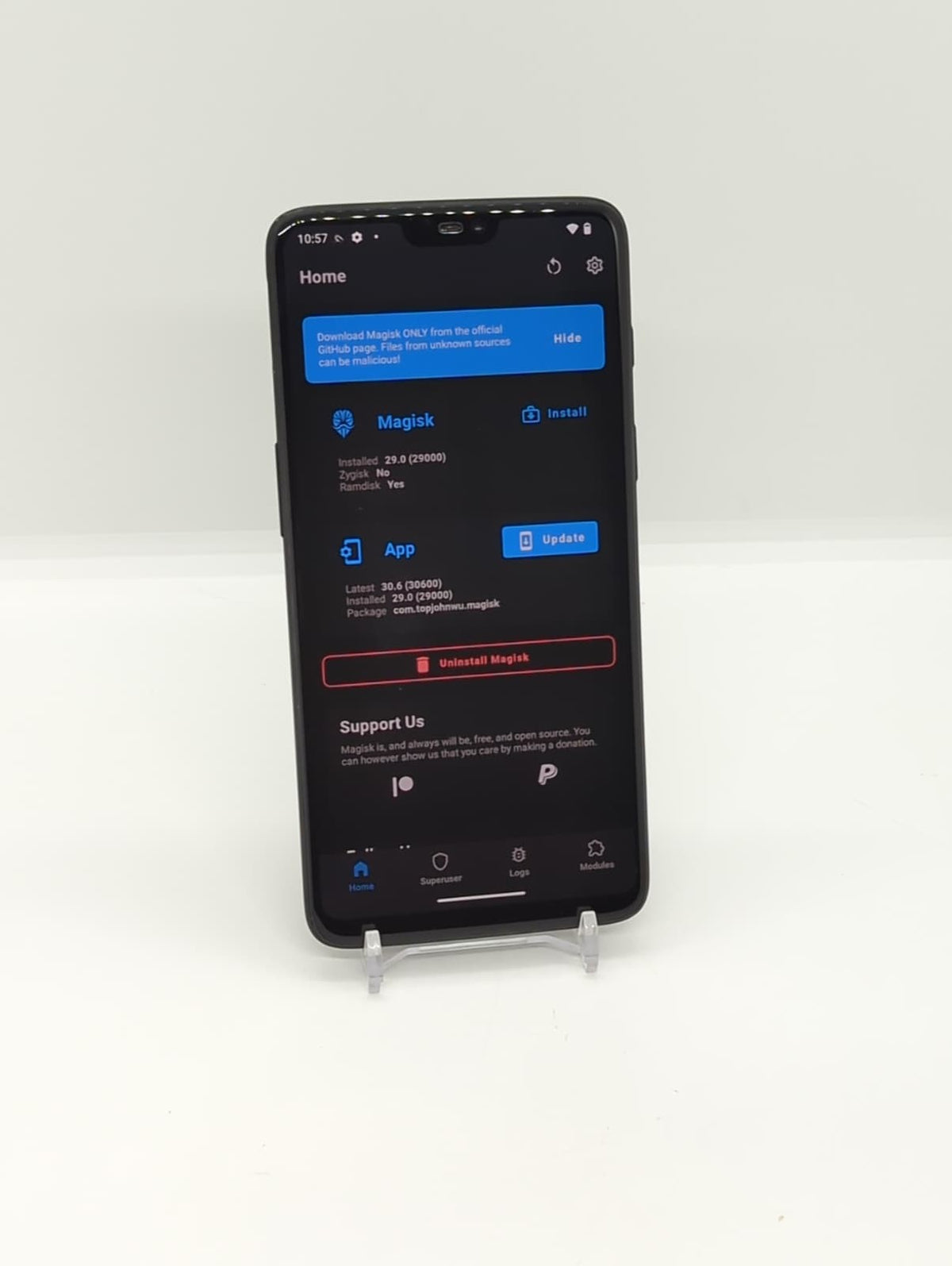 OnePlus 6 128GB Rooted LineageOS Kali Nethunter Smartphone 8GB RAM Dual Sim