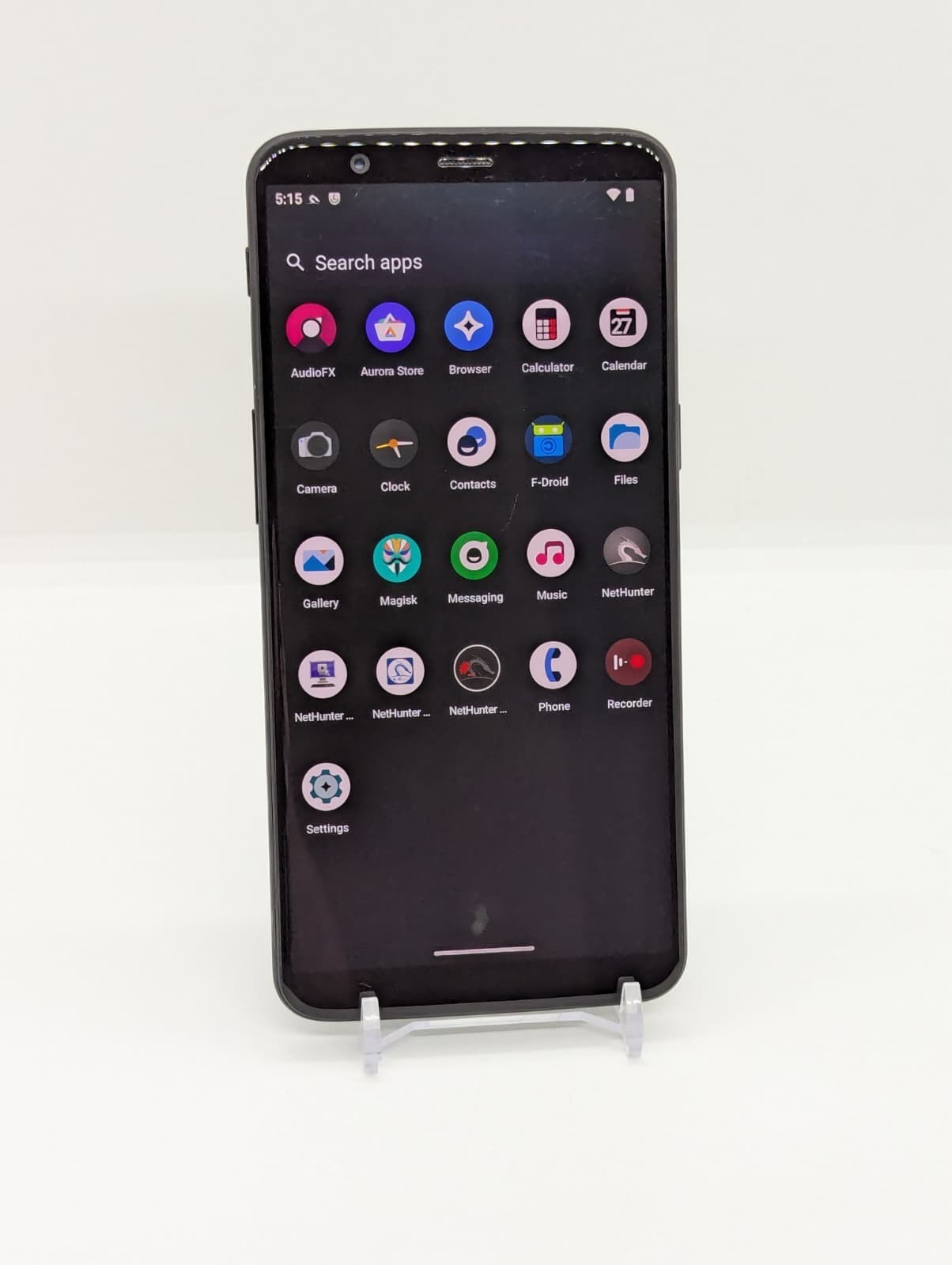 Degoogled OnePlus 5T 128GB 8GB RAM Rooted Lineage OS Kali Nethunter Device A5010