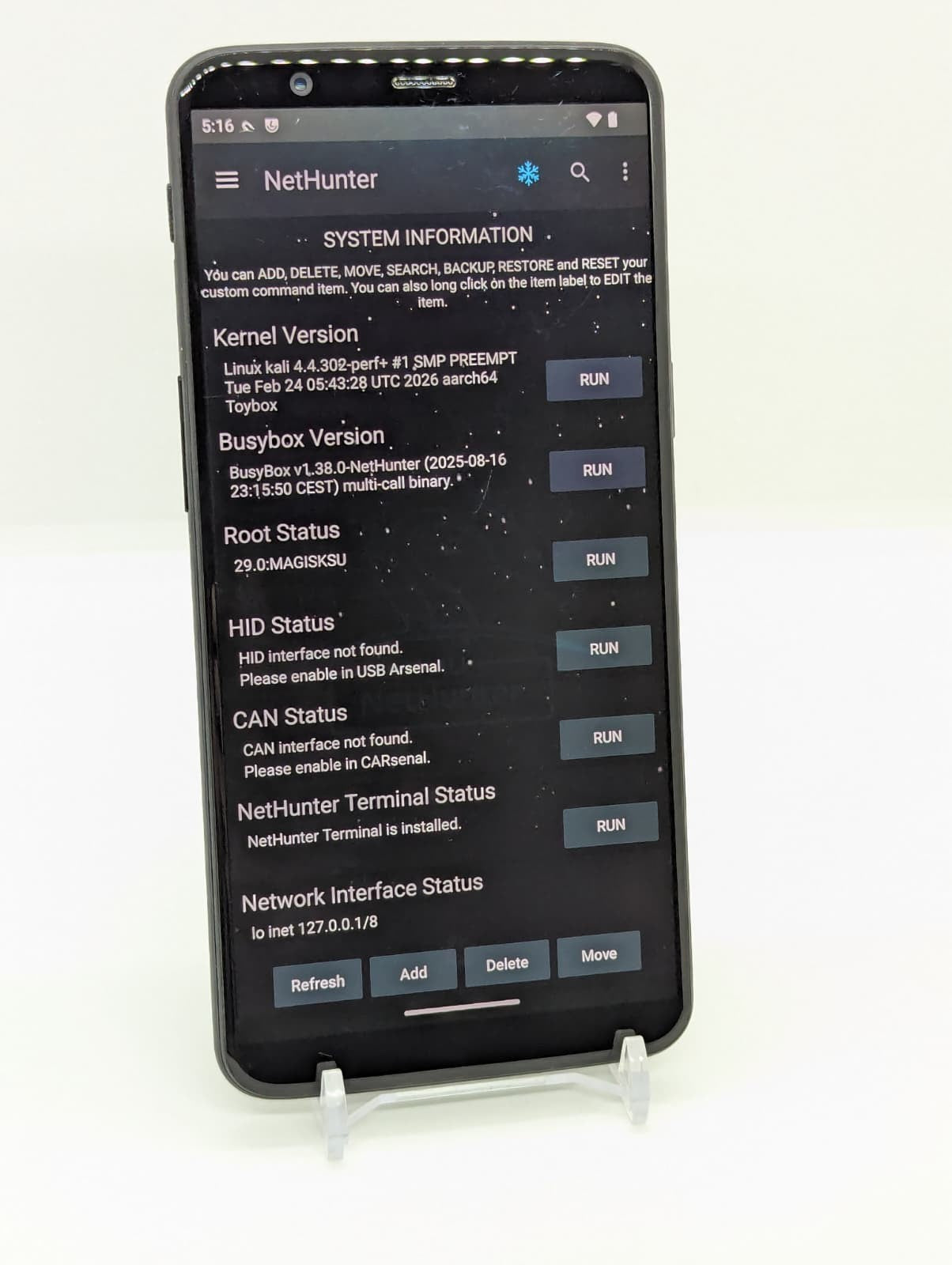 Degoogled OnePlus 5T 128GB 8GB RAM Rooted Lineage OS Kali Nethunter Device A5010