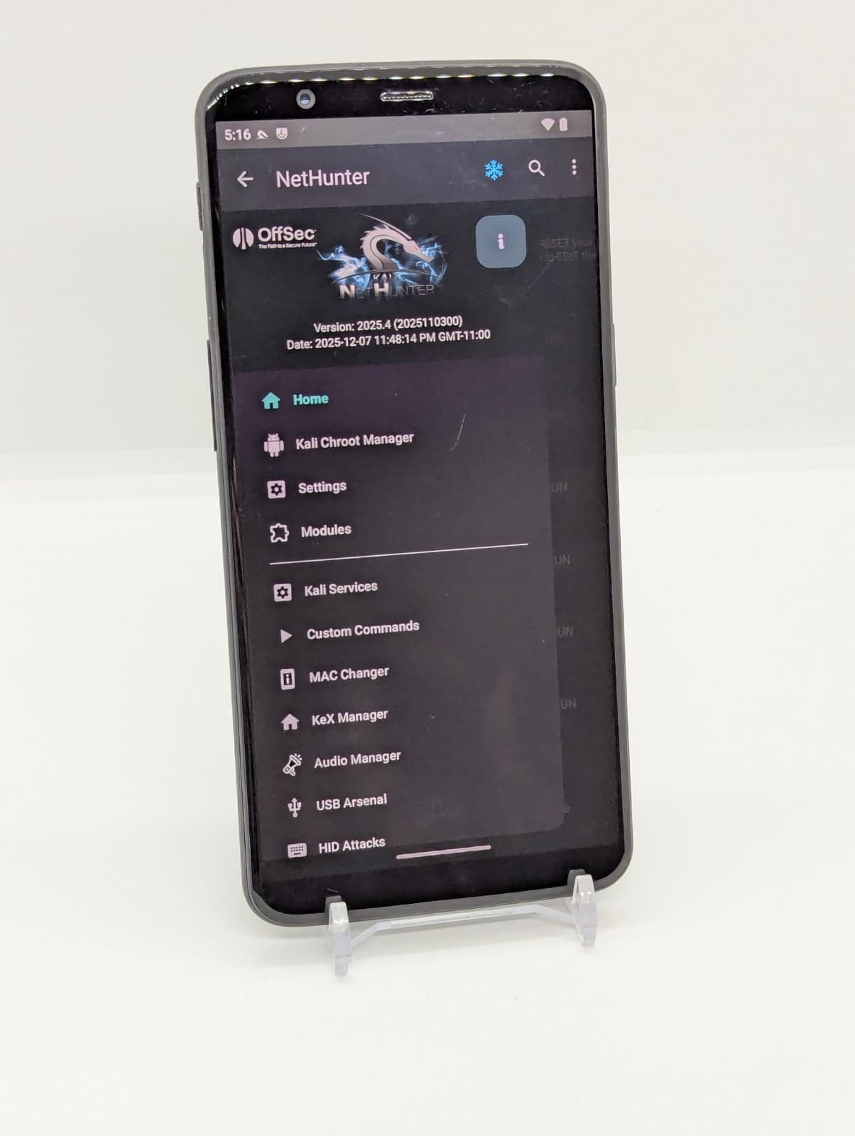 Degoogled OnePlus 5T 128GB 8GB RAM Rooted Lineage OS Kali Nethunter Device A5010