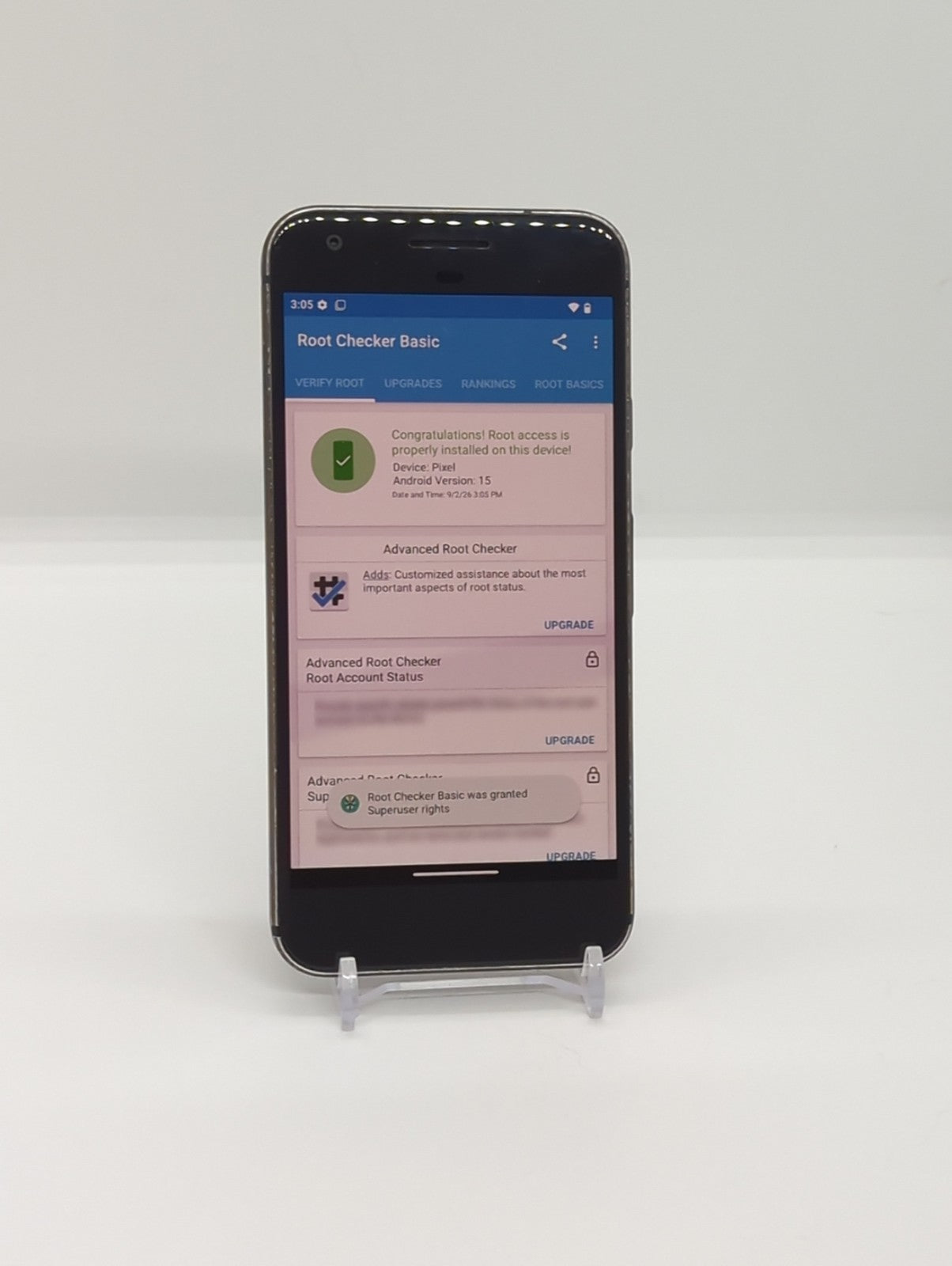 Google Pixel 128GB Rooted Unlocked LineageOS 22.2 Smartphone 2PW4100 READ