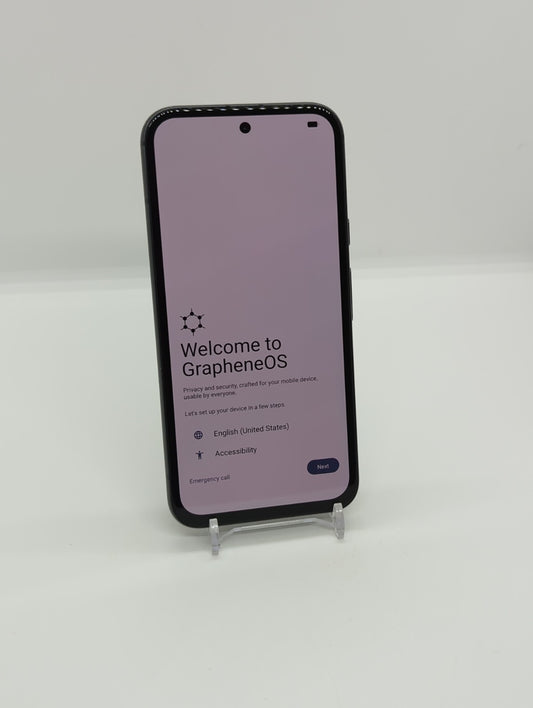Google Pixel 8a 128GB Factory Unlocked GrapheneOS DeGoogled Privacy Smartphone