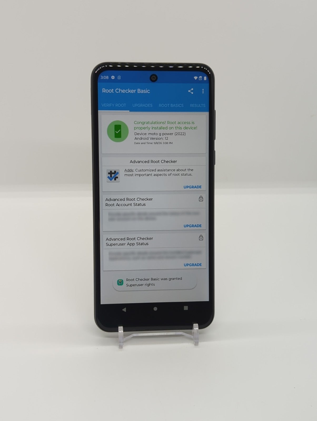 Motorola Moto G Power (2022) (T-Mobile/UL) Rooted LSPosed Framework Smartphone