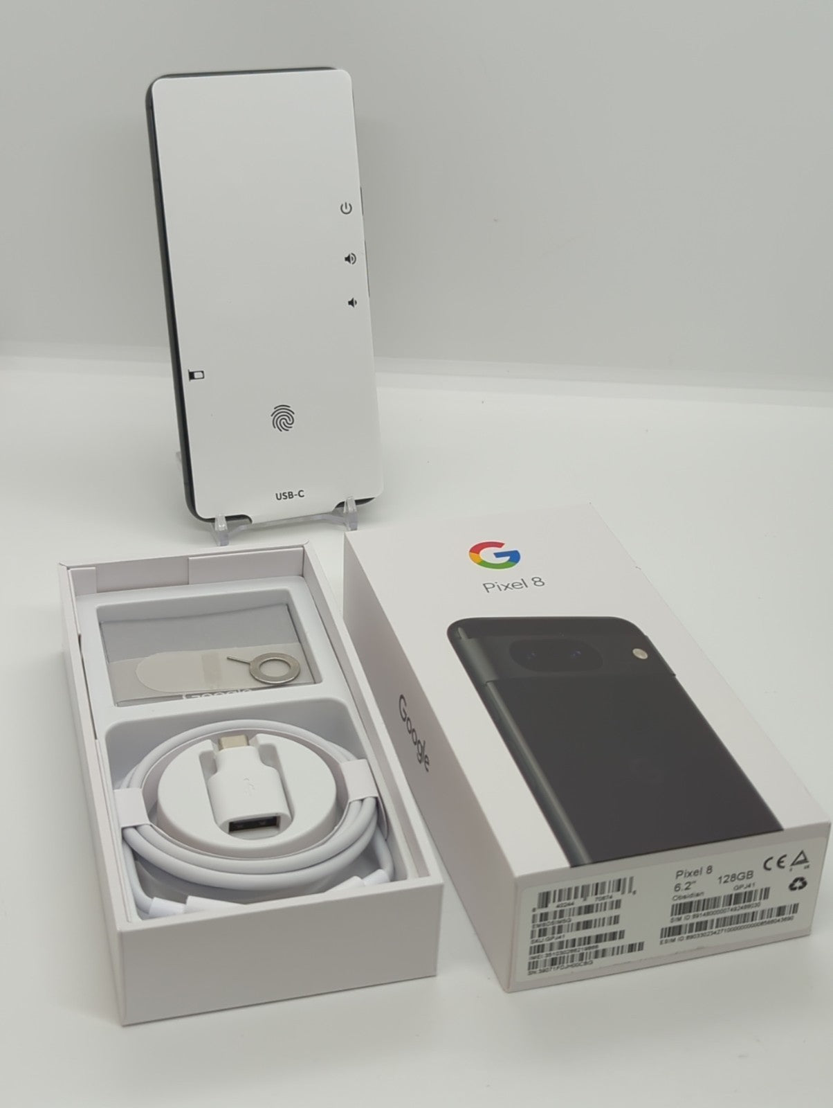 Google Pixel 8 128GB Unlocked GrapheneOS DeGoogled Privacy Phone GREAT!