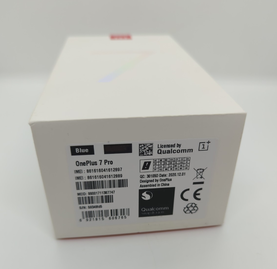 OnePlus 7 Pro 256GB Factory Unlocked Android Smartphone 8GB RAM Dual Sim GREAT