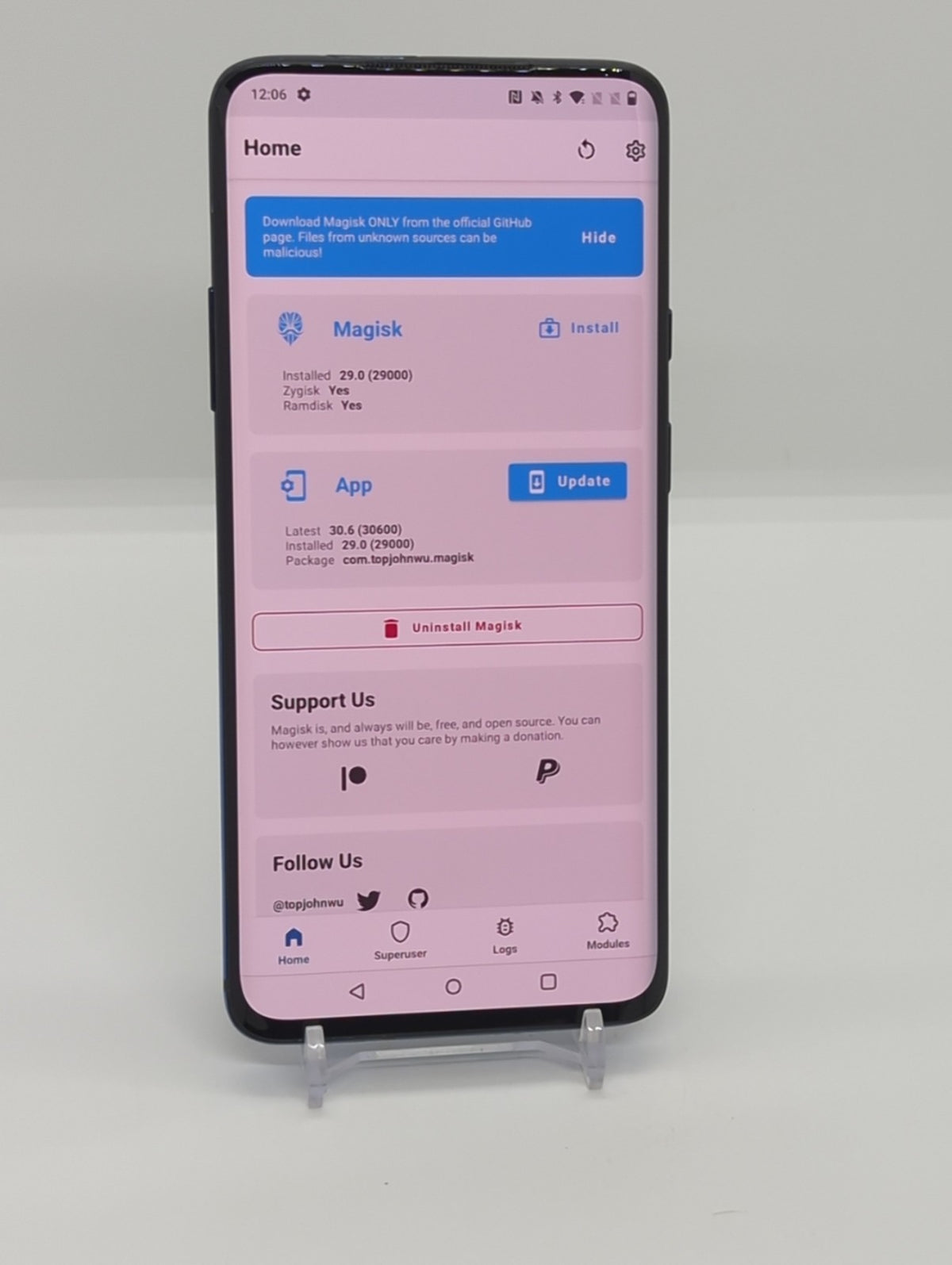 OnePlus 7 Pro 256GB Rooted LSPosed Unlocked Android Smartphone 8GB RAM Dual Sim