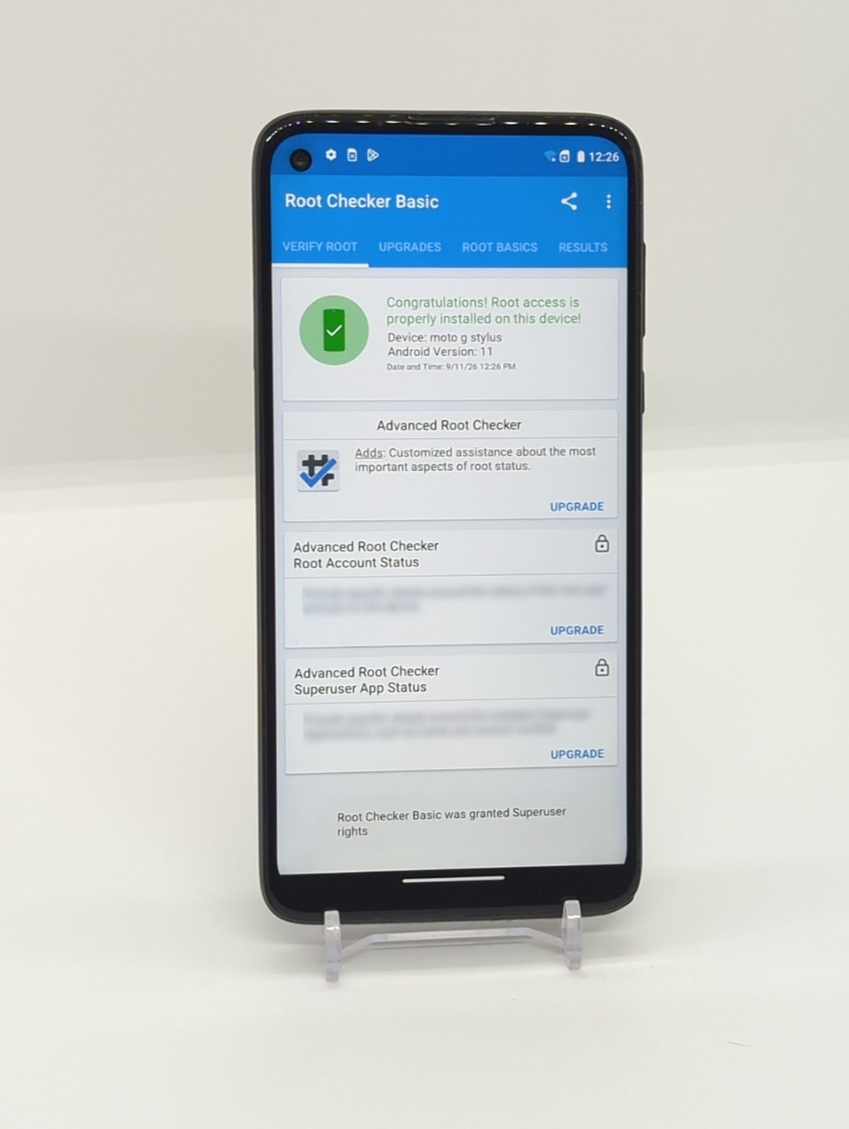 Motorola Moto G Stylus Rooted LSPosed Framework Metro Unlocked  XT2043-4