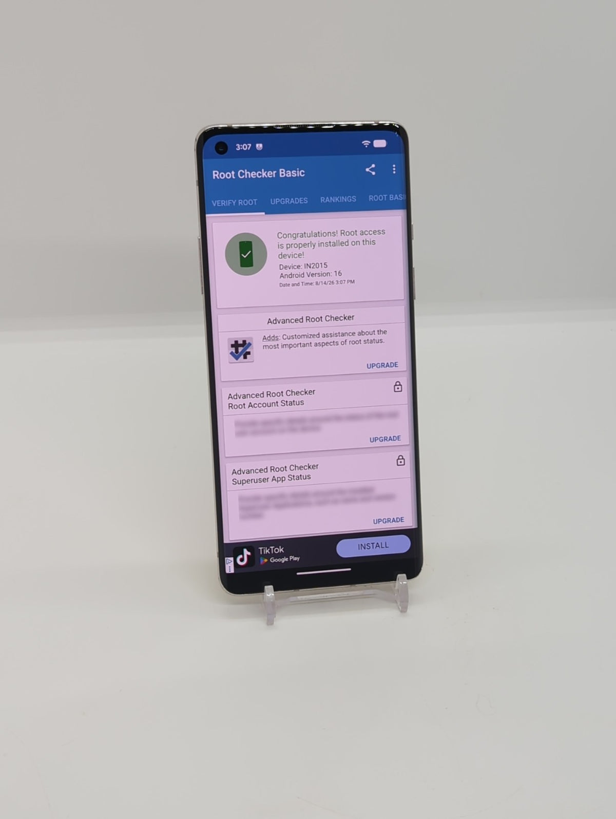 OnePlus 8 128GB (T-Mobile) Rooted LSPosed Framework 8GB RAM LineageOS Smartphone