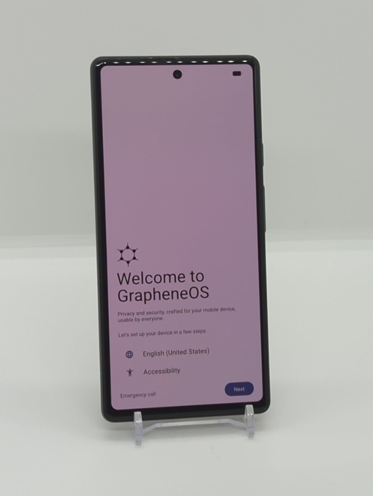 Google Pixel 6a 5G 128GB Unlocked GrapheneOS Privacy Security Degoogled Phone
