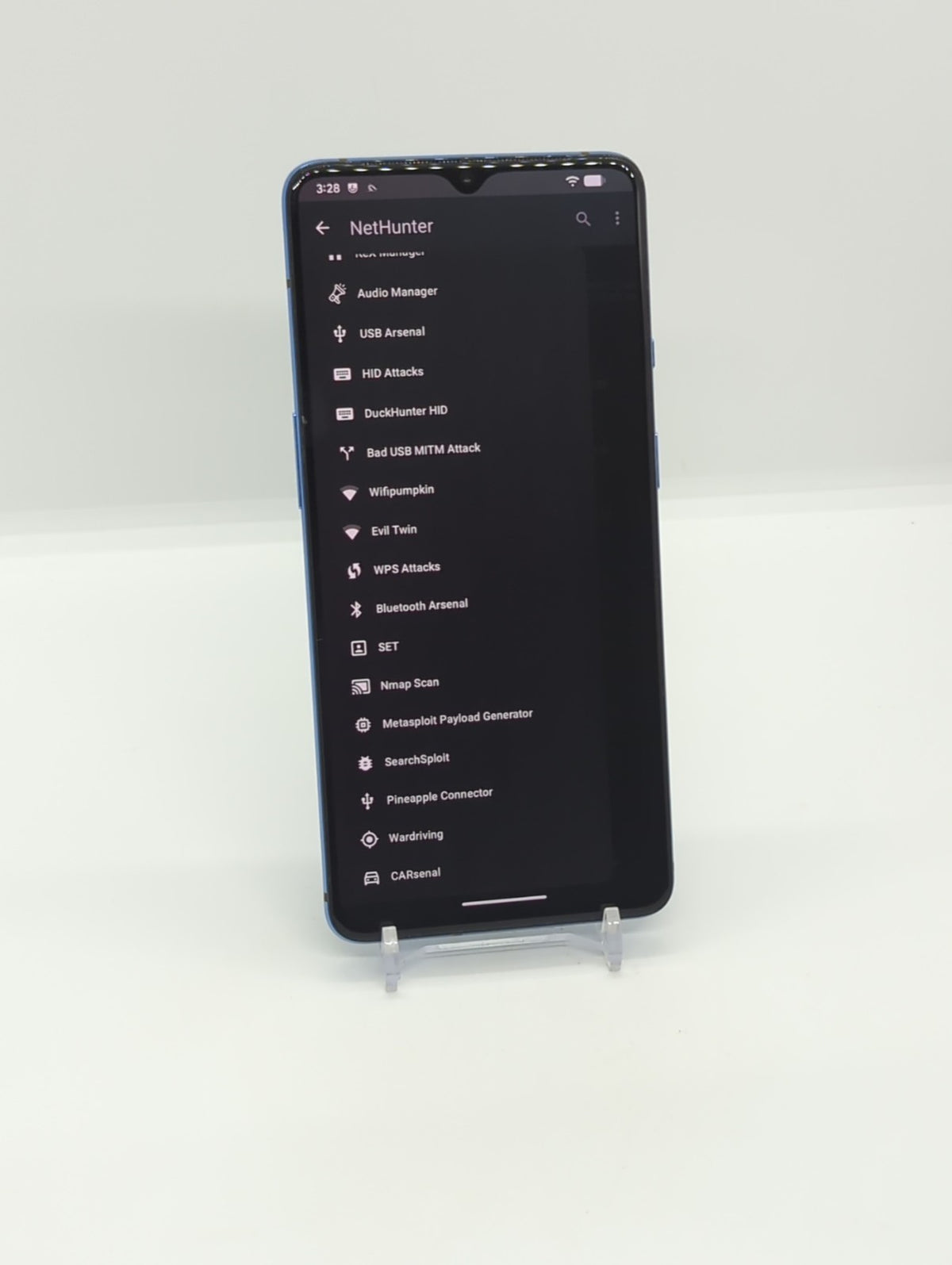 OnePlus 7T 128GB Rooted Unlocked LineageOS Kali NetHunter 8GB RAM HD1901 Blue