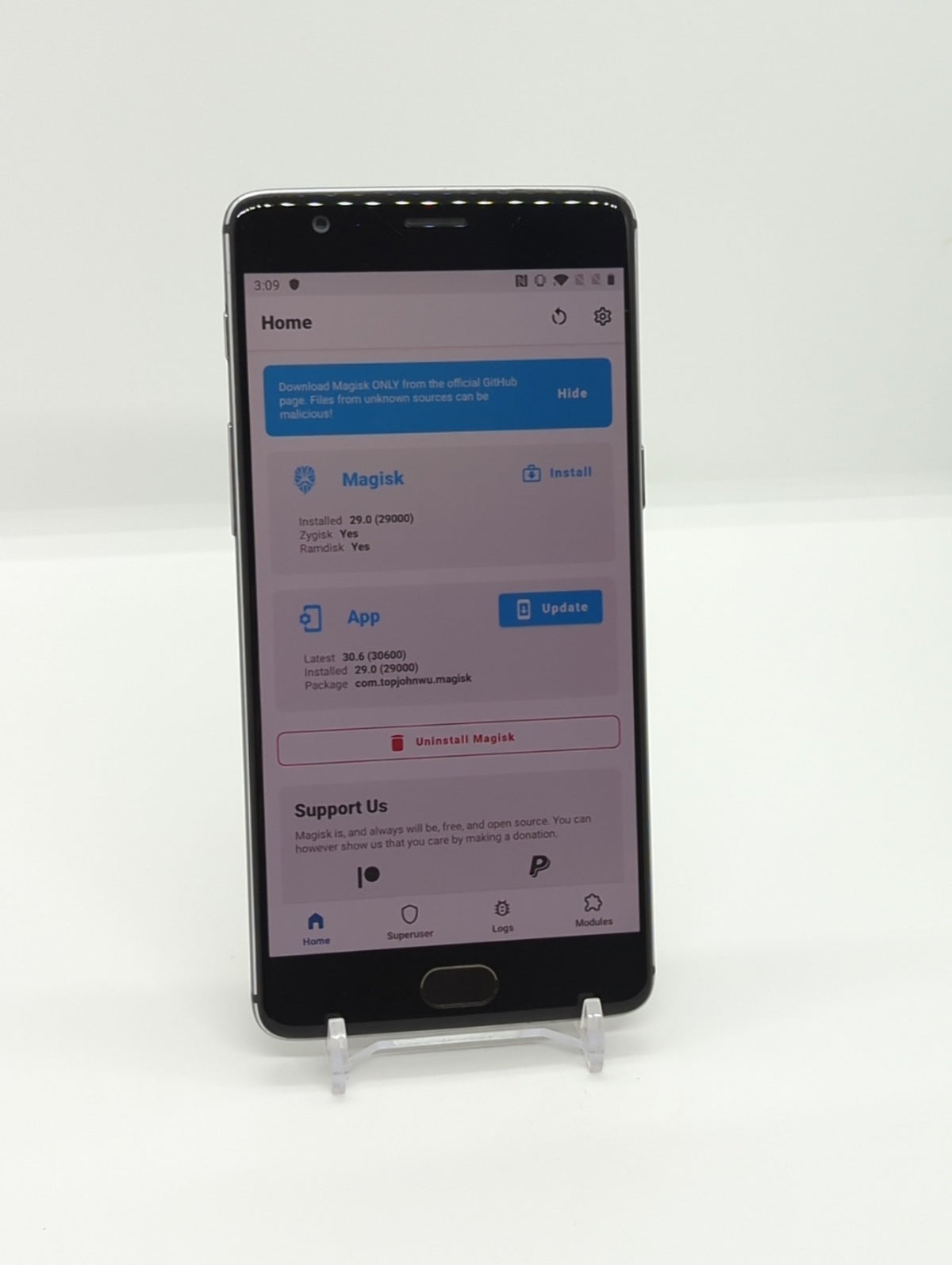 OnePlus 3T 128GB Magisk Rooted LSPosed Framework Android Smartphone 6GB RAM