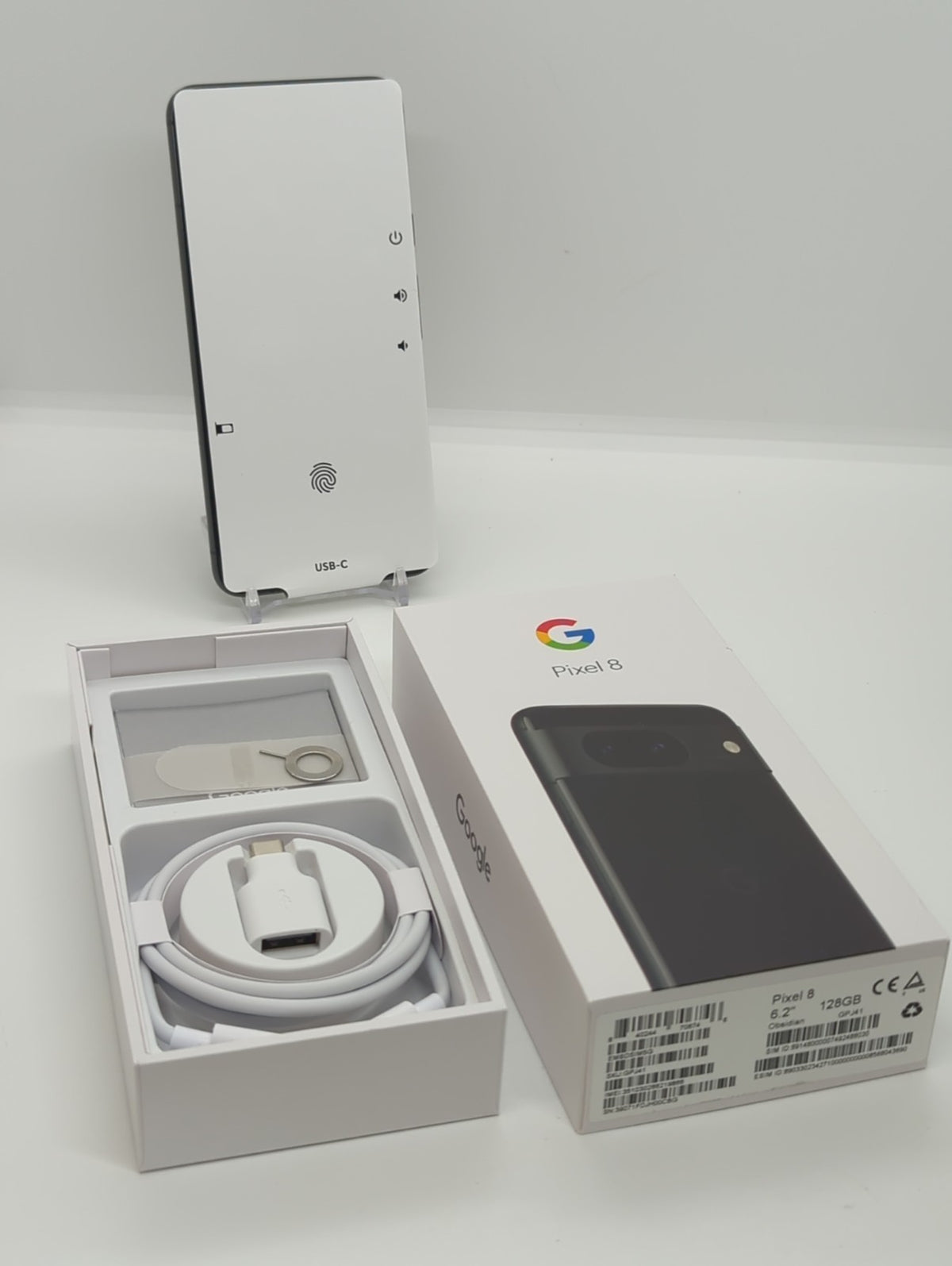 Google Pixel 8 128GB Unlocked GrapheneOS DeGoogled Privacy Phone GREAT!