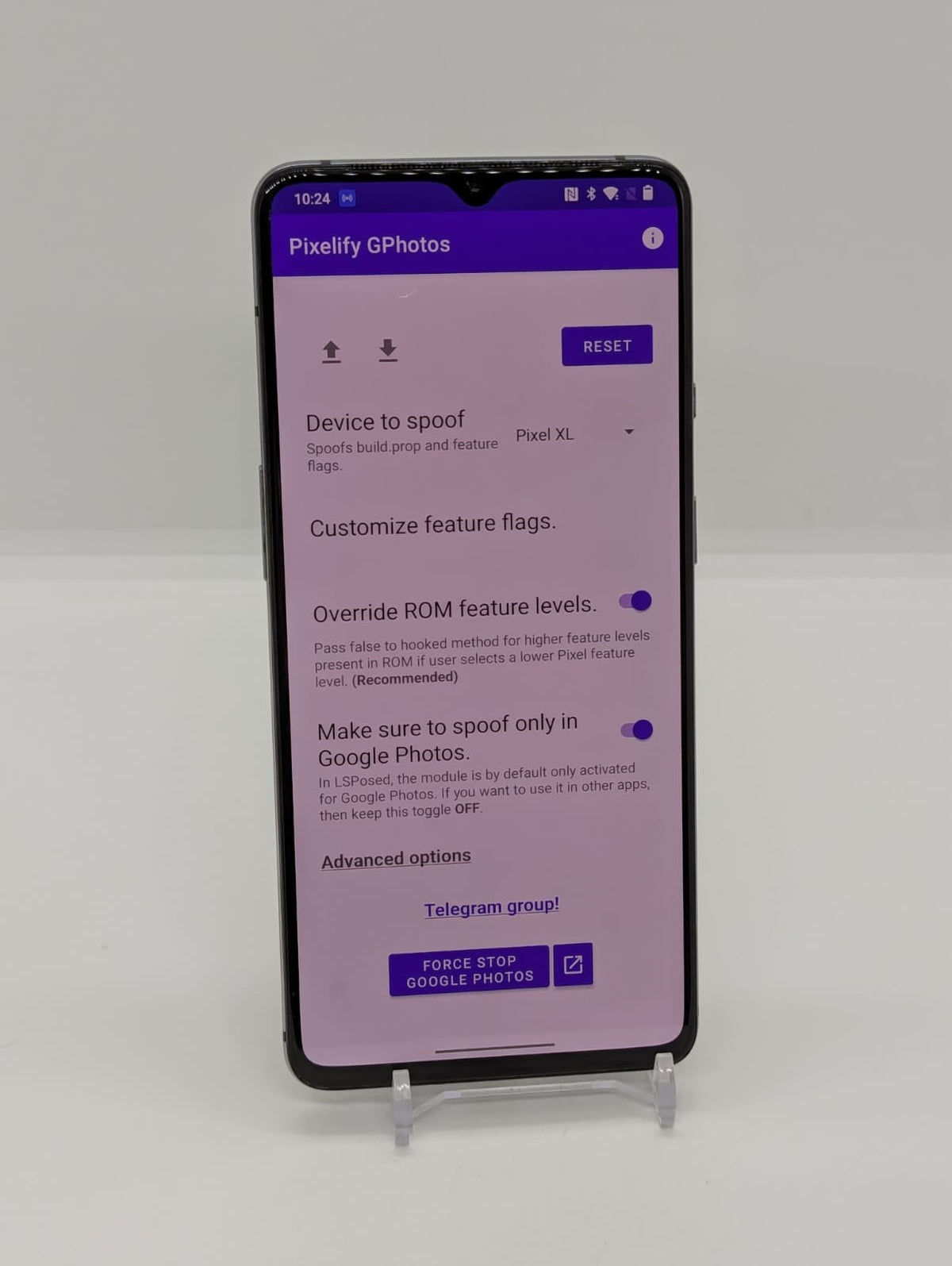 OnePlus 7T Magisk Rooted  LSPosed Pixelify Google Photos 8GB RAM 128GB Unlocked.