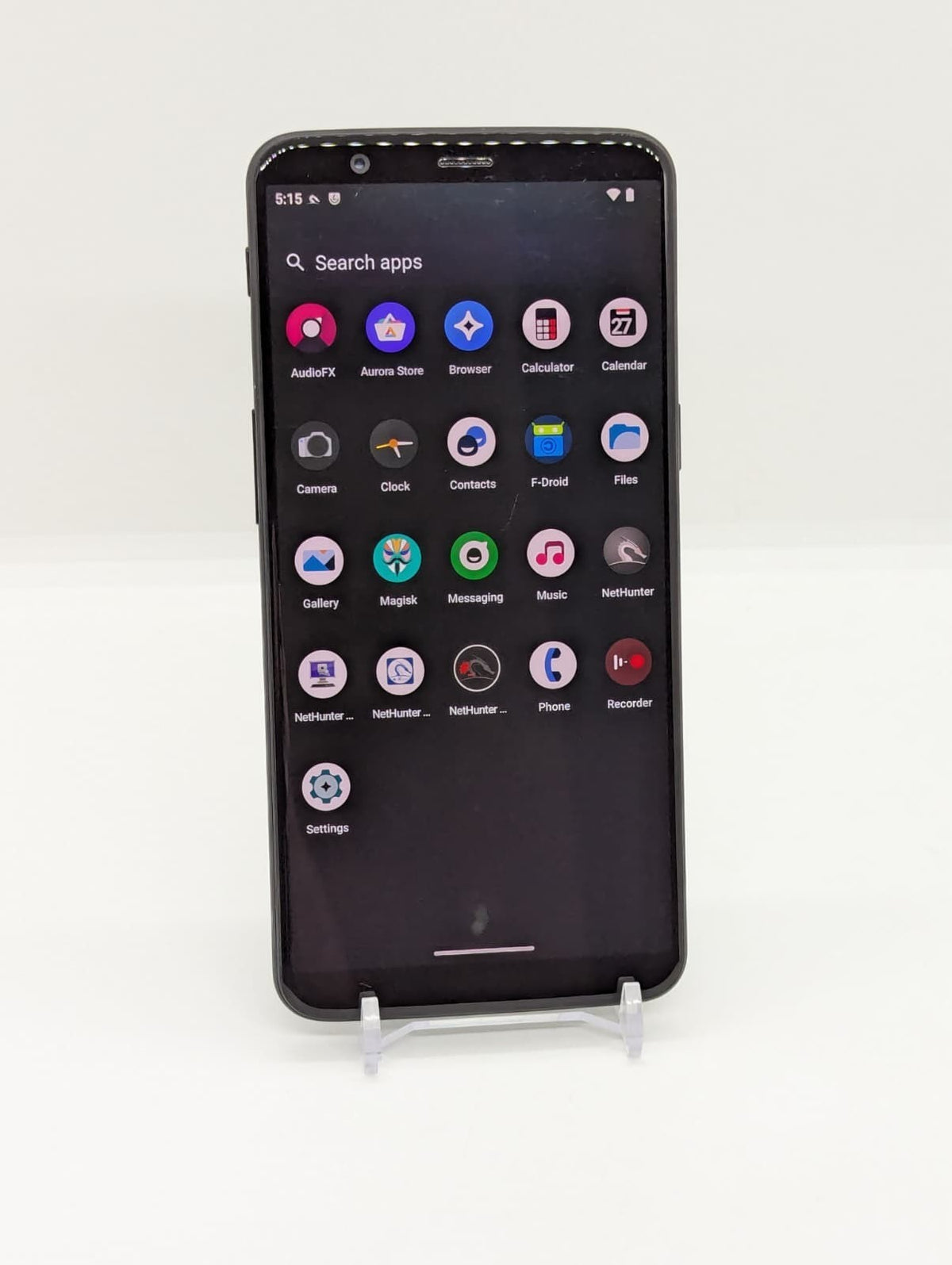 Degoogled OnePlus 5T 128GB 8GB RAM Rooted Lineage OS Kali Nethunter Device A5010