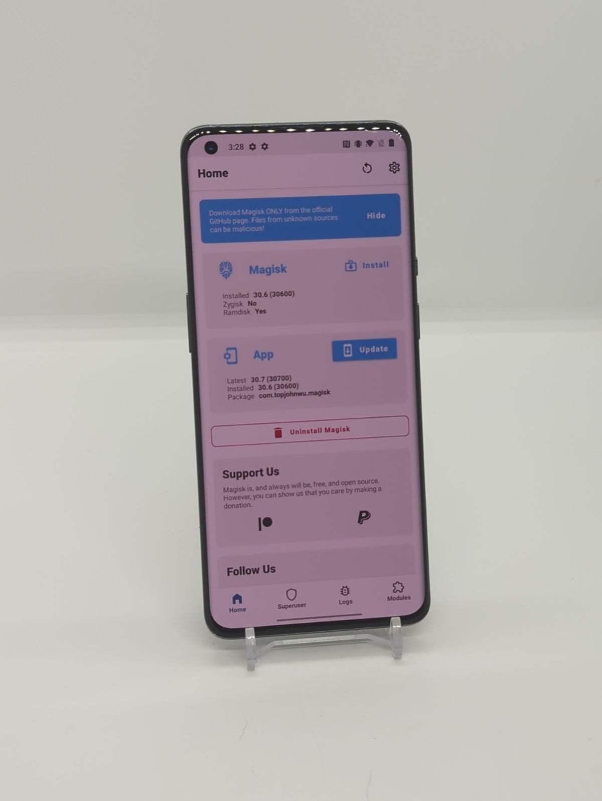 OnePlus 9 Pro 256GB Rooted LSPosed Framework Android Smartphone 12GB RAM Green