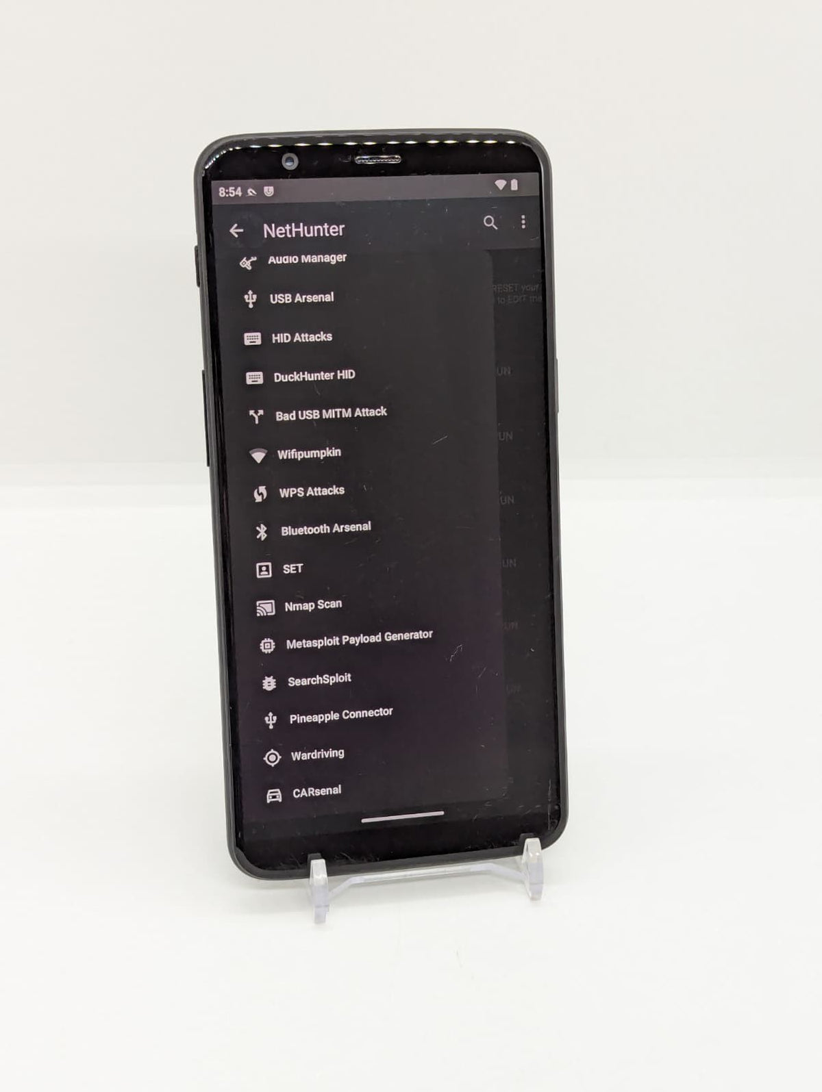 Degoogled OnePlus 5T 64GB 6GB RAM Rooted LineageOS Kali Nethunter Device A5010