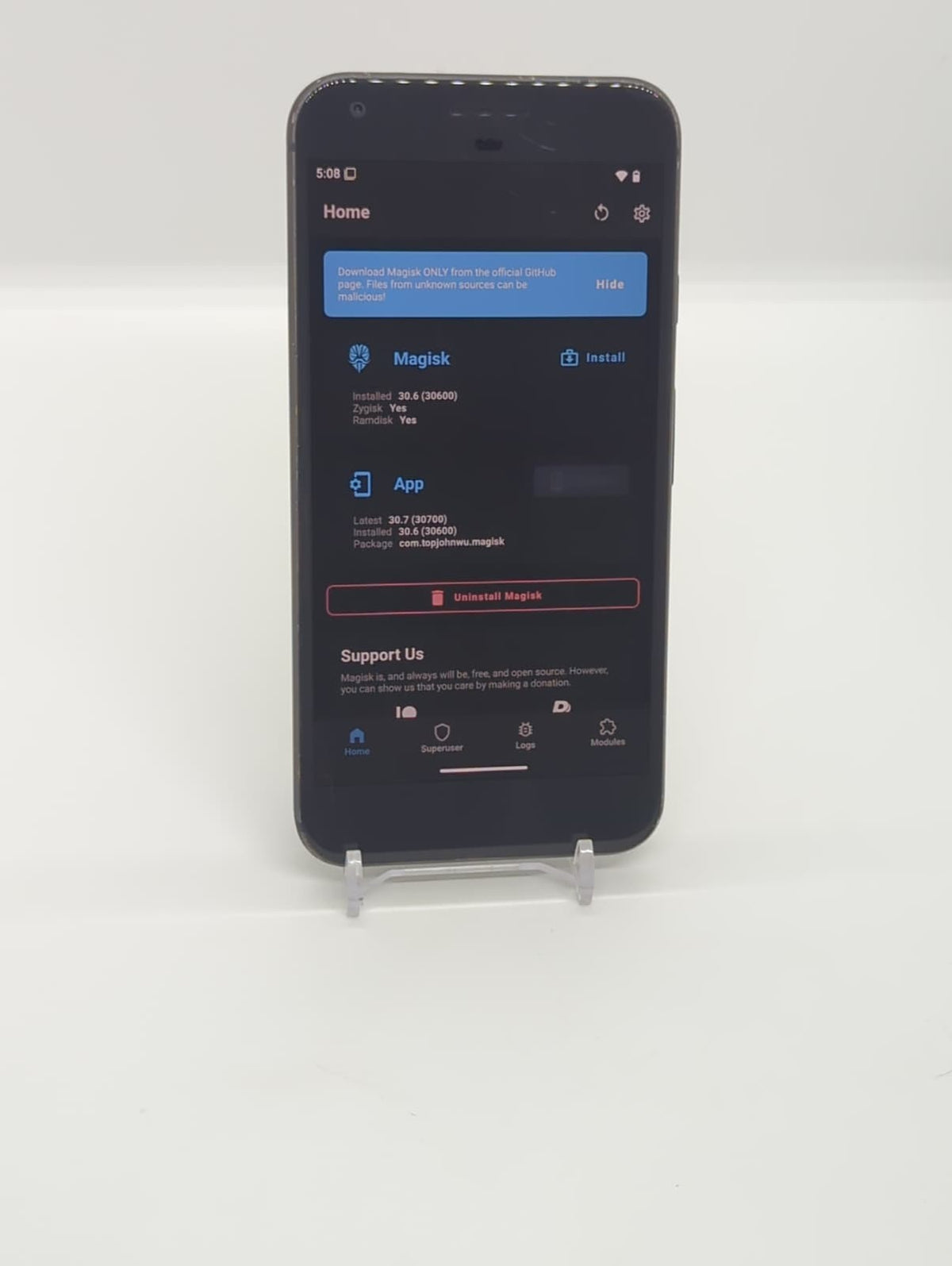 Rooted Pixel XL 32GB Unlocked Android 15 LineageOS 22.2 New Battery Black