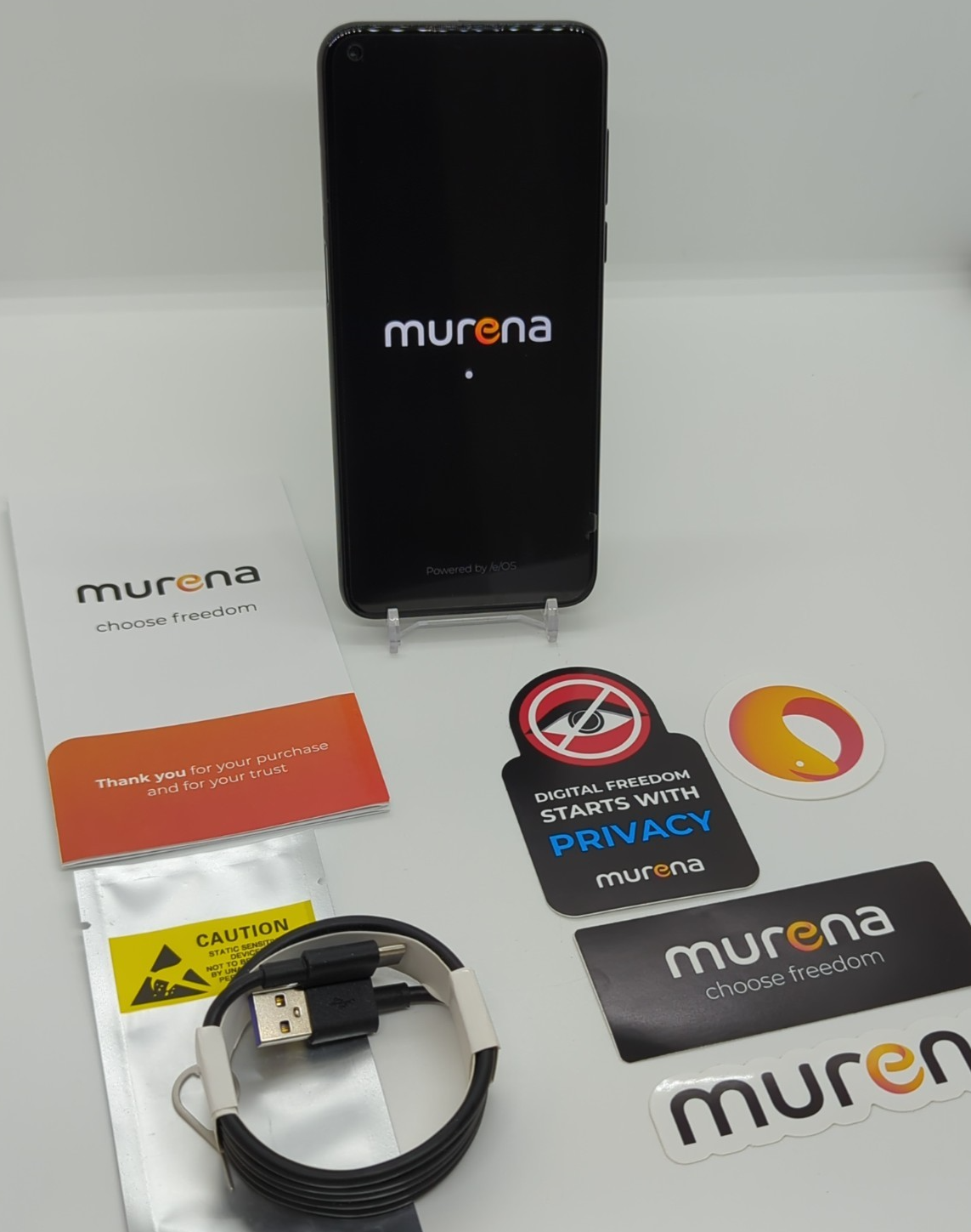 Murena One X2 128GB 4GB RAM LTE Official /e/OS 4.3 DeGoogled Android Smartphone